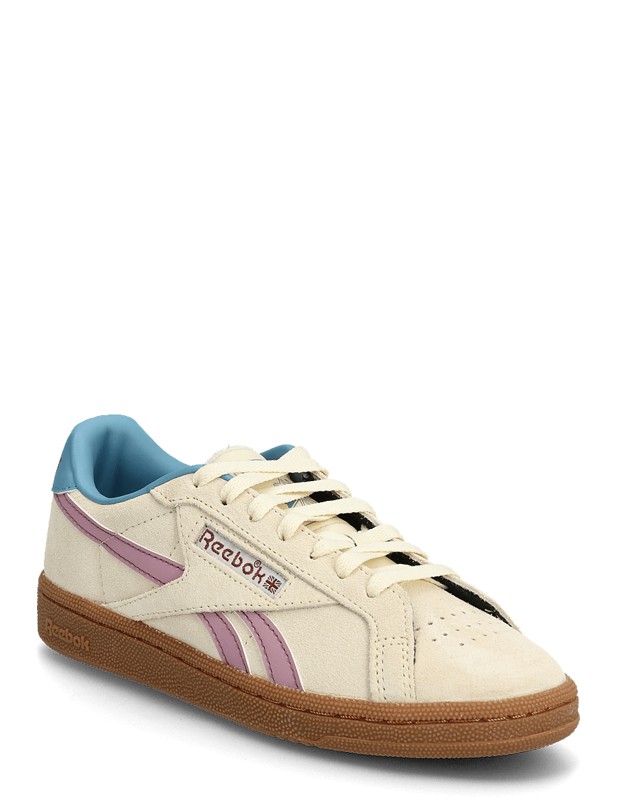 Reebok Classics - CLUB C GROUNDS UK - låga sneakers - agedbeige/berrychill - 0