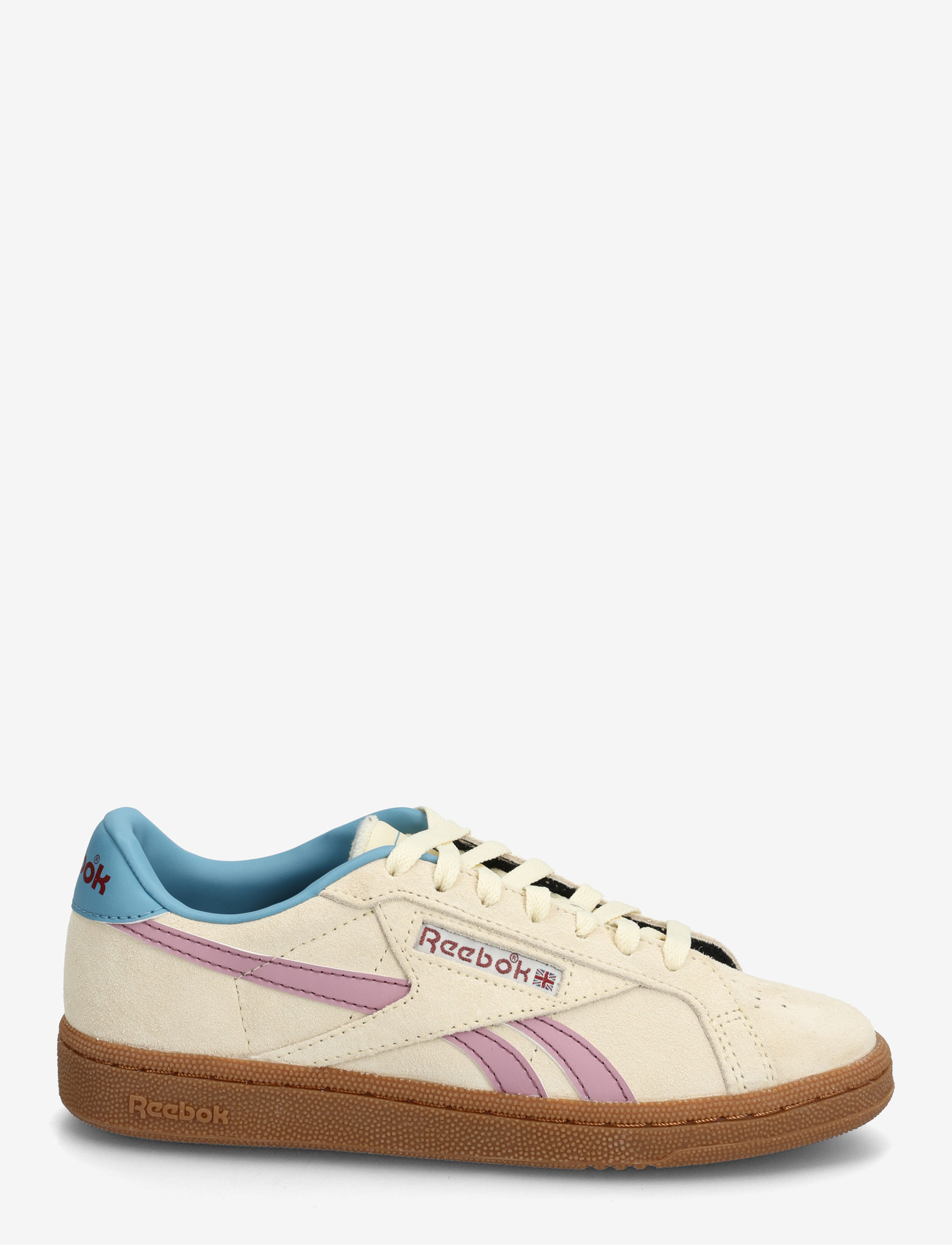Reebok Classics - CLUB C GROUNDS UK - lave sneakers - agedbeige/berrychill - 1