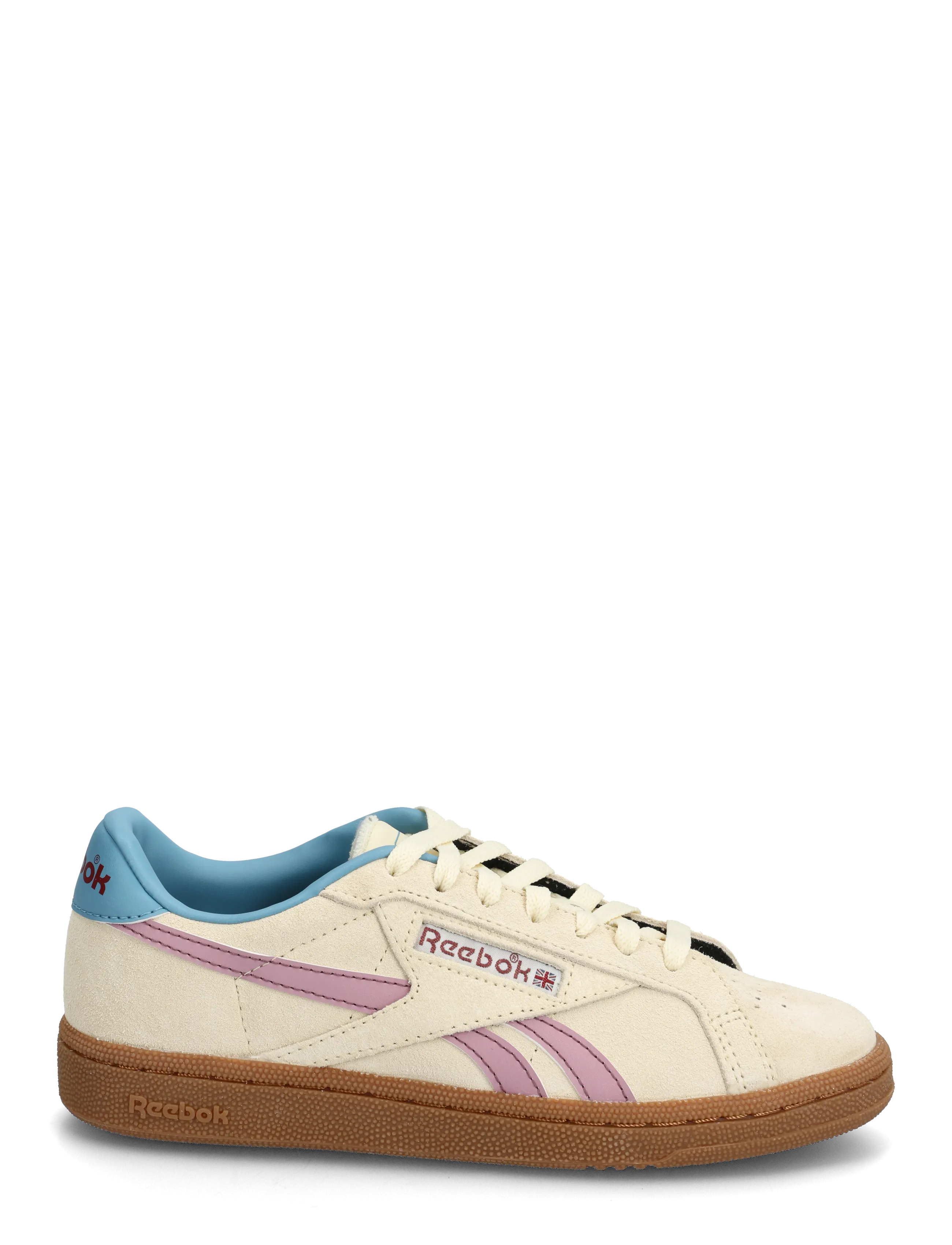 Reebok Classics - CLUB C GROUNDS UK - sport - agedbeige/berrychill - 1