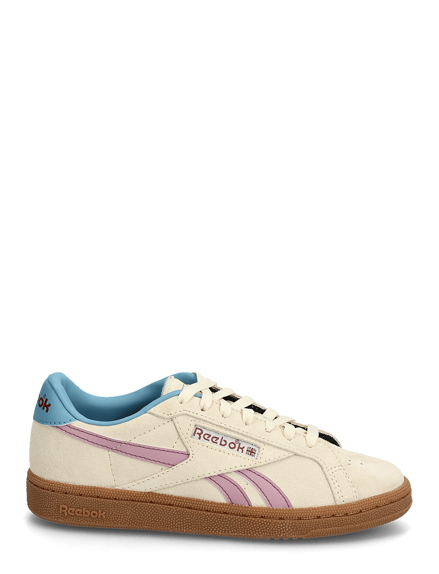 Reebok Classics - CLUB C GROUNDS UK - låga sneakers - agedbeige/berrychill - 1