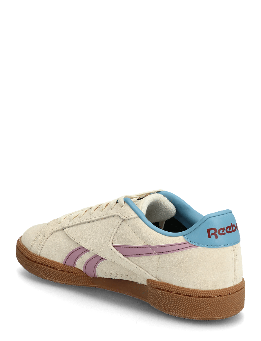 Reebok Classics - CLUB C GROUNDS UK - låga sneakers - agedbeige/berrychill - 2