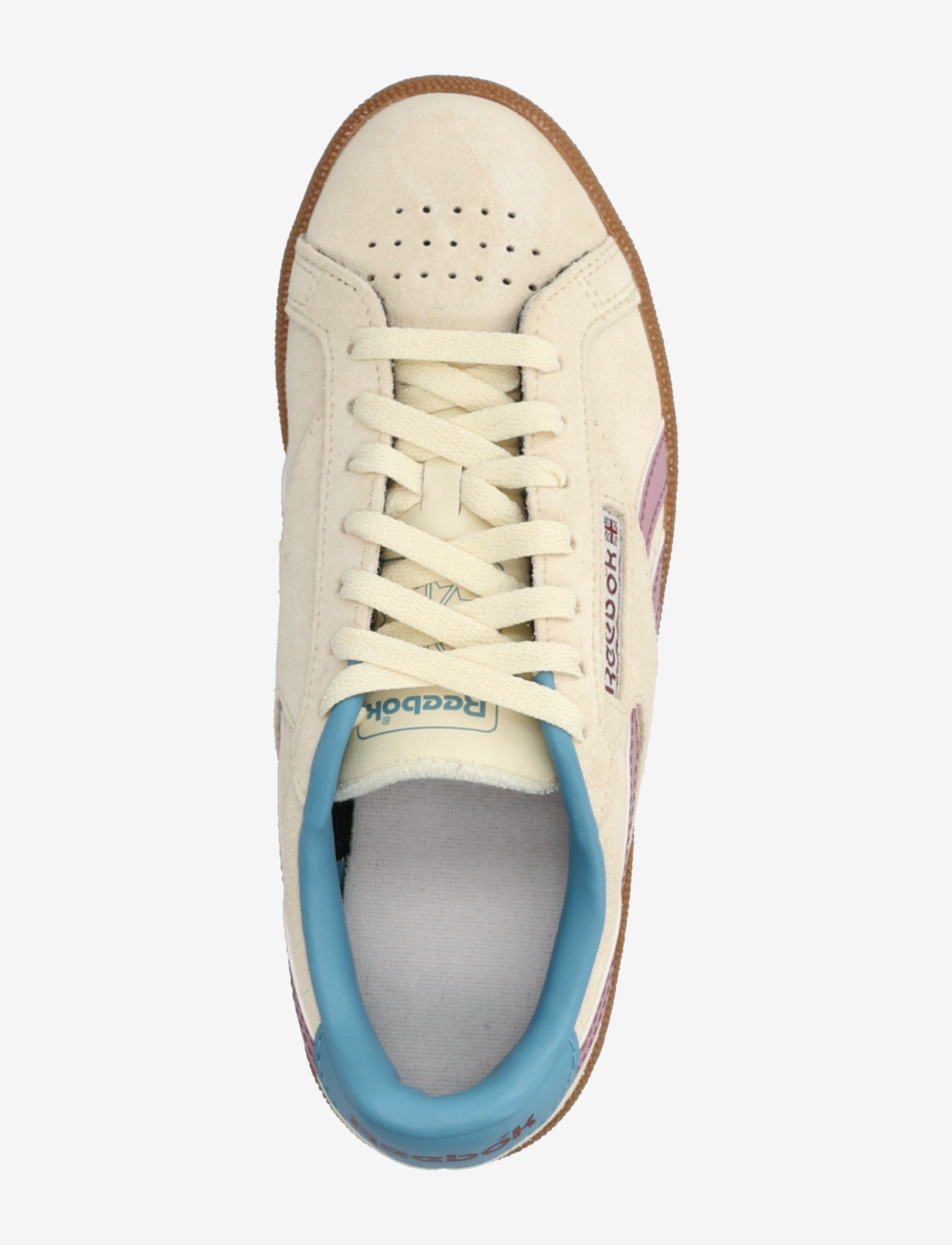 Reebok Classics - CLUB C GROUNDS UK - lave sneakers - agedbeige/berrychill - 3