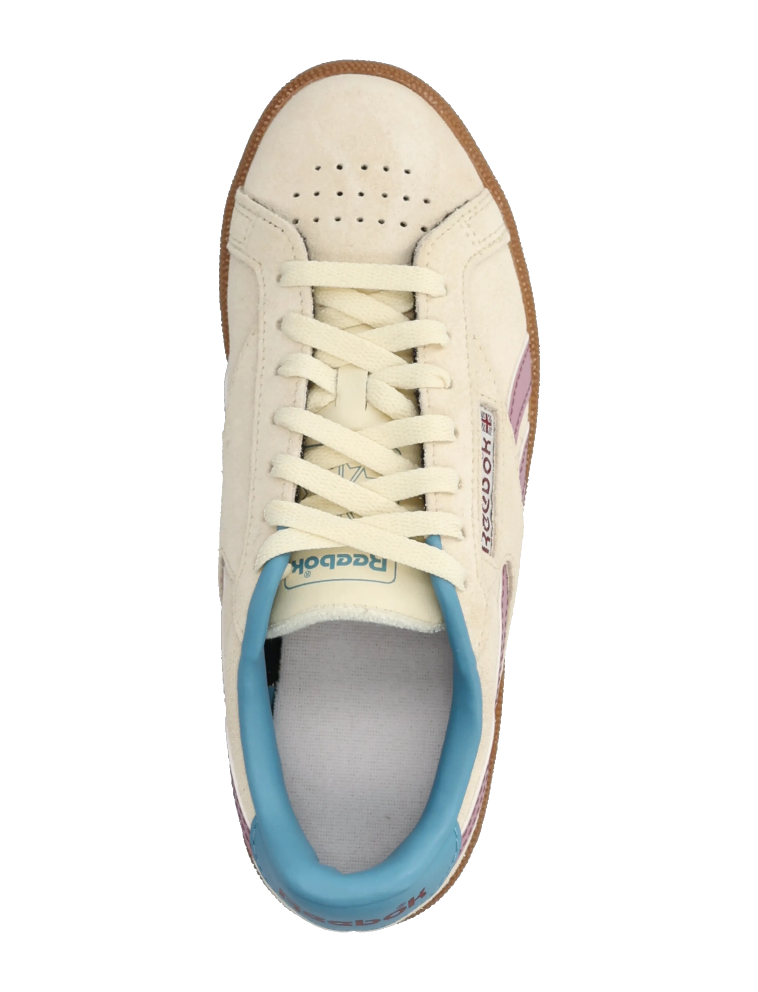 Reebok Classics - CLUB C GROUNDS UK - sport - agedbeige/berrychill - 3