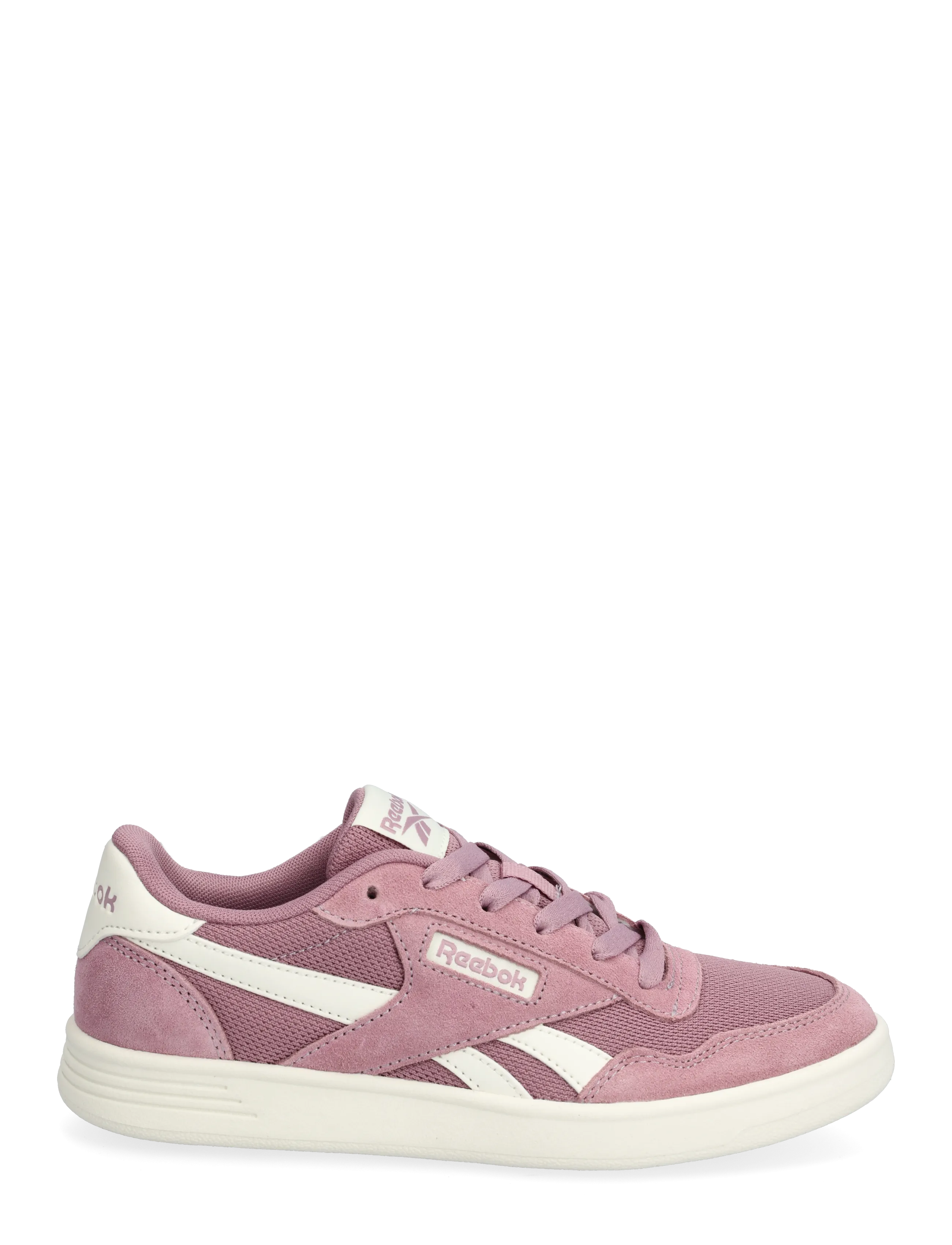 Reebok Classics - REEBOK COURT ADVANCE - lágir strigaskór - berry/chalk/chalk - 1