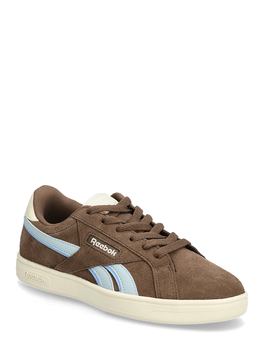 Reebok Classics - REEBOK COURT RETRO - niedrige sneaker - brown/beige/blue - 0