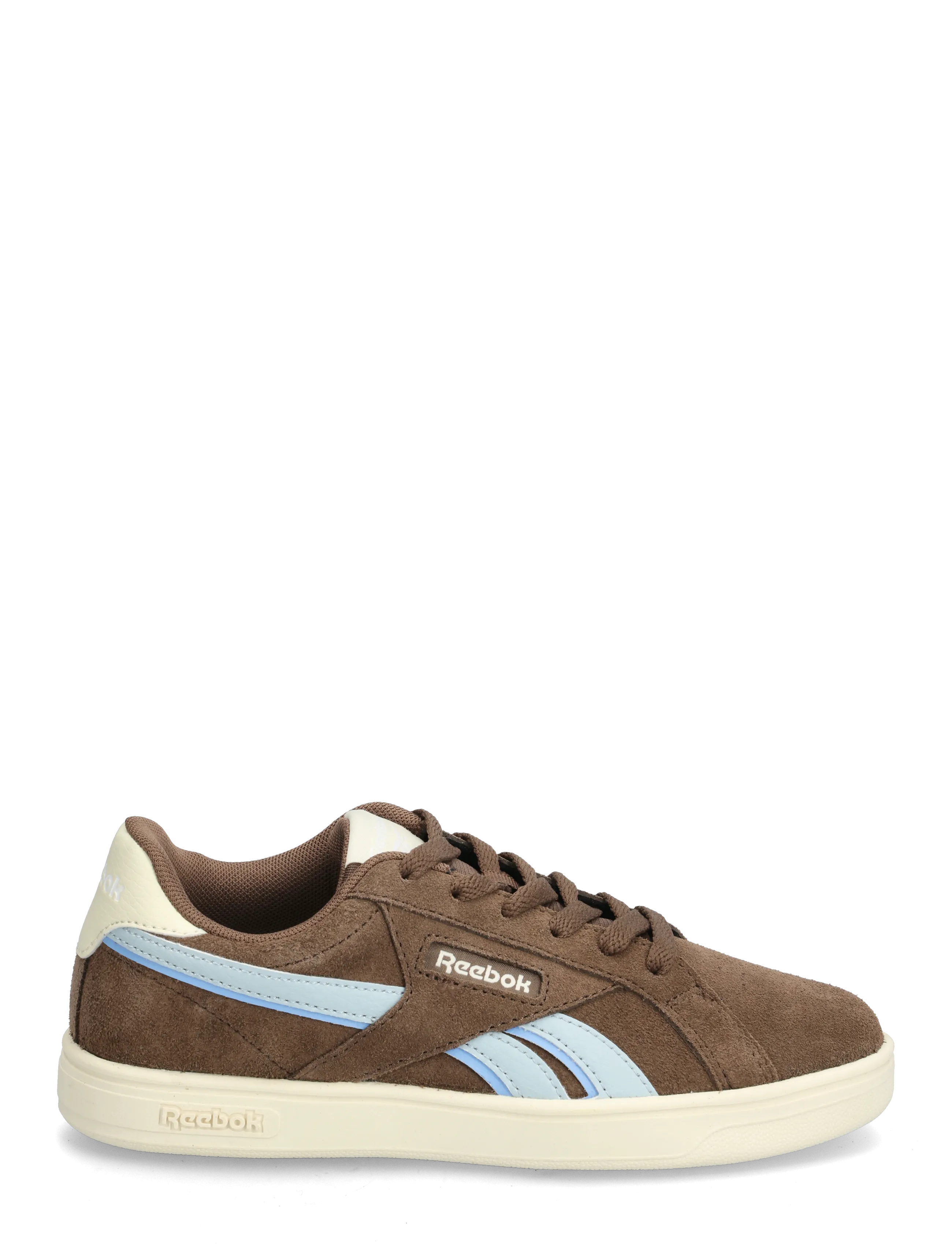Reebok Classics - REEBOK COURT RETRO - matalavartiset tennarit - brown/beige/blue - 1