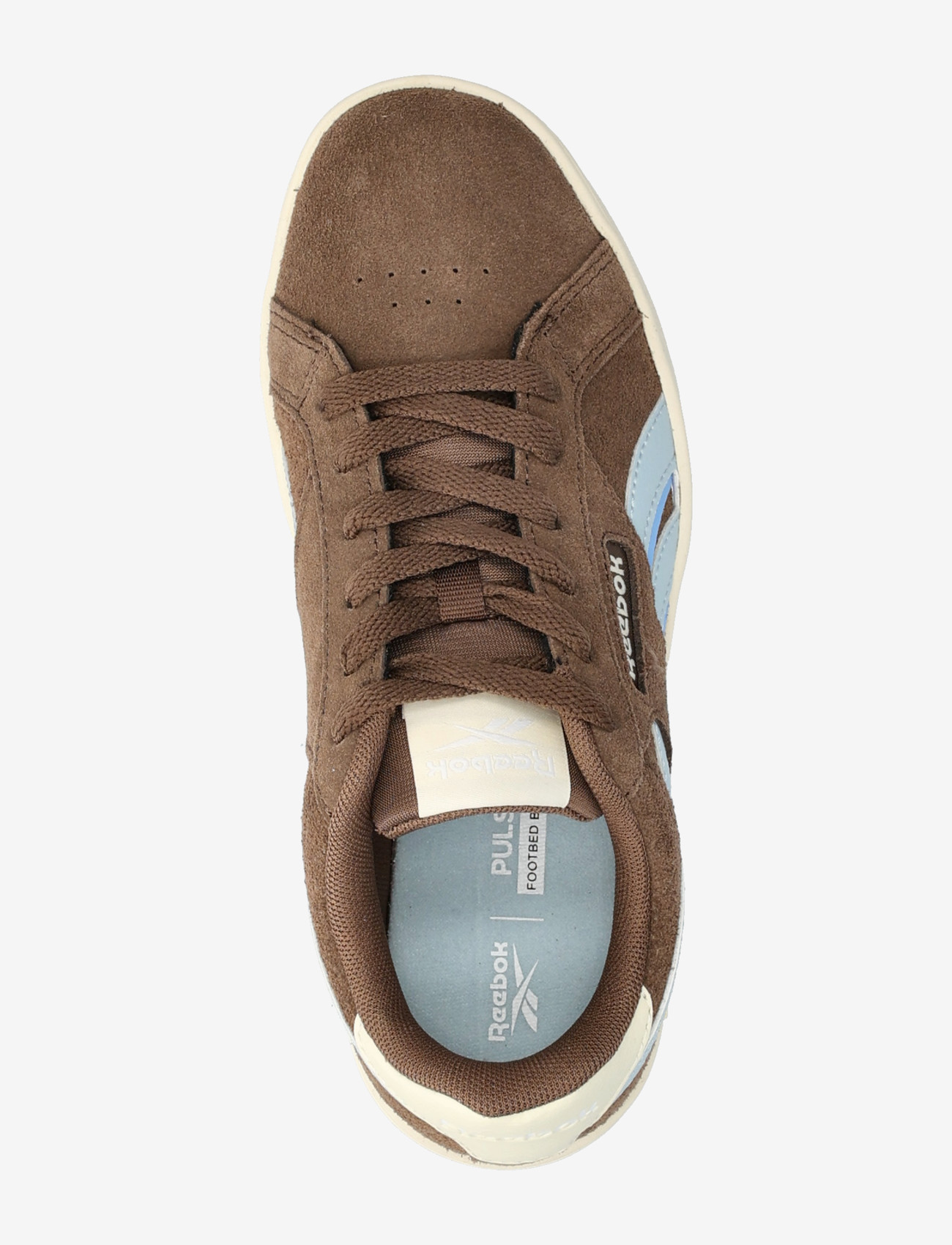 Reebok Classics - REEBOK COURT RETRO - lave sneakers - brown/beige/blue - 3