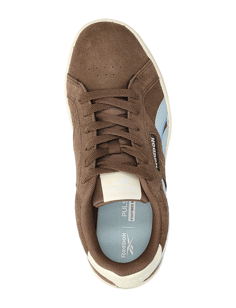 Reebok Classics - REEBOK COURT RETRO - niedrige sneakers - brown/beige/blue - 3