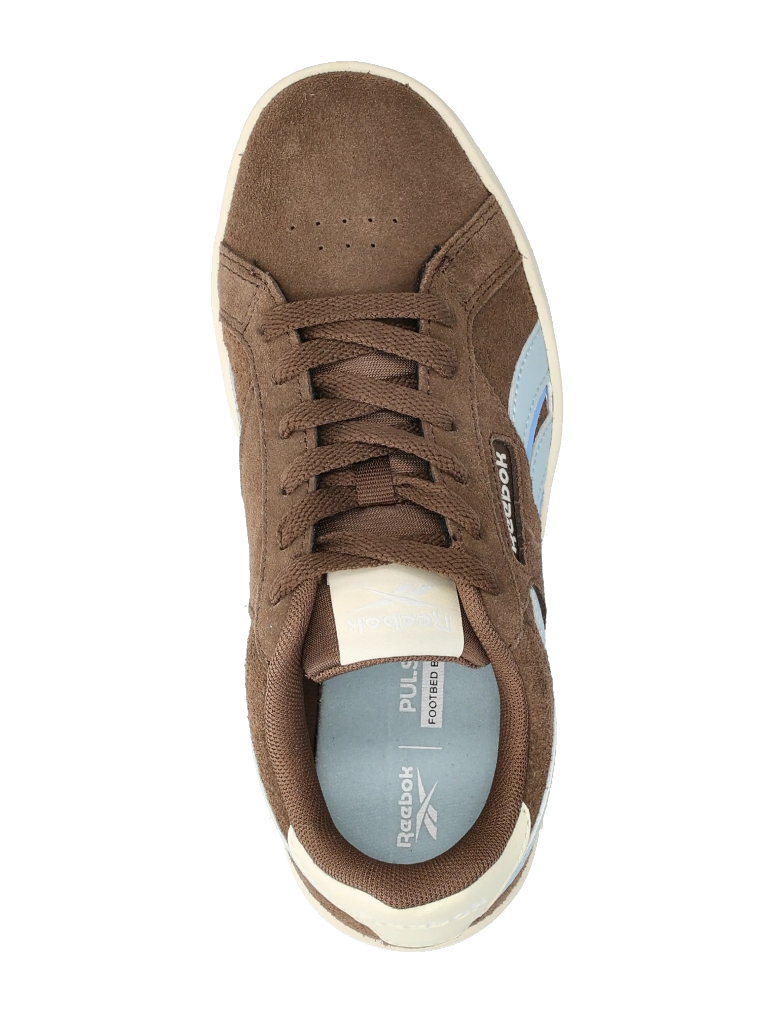 Reebok Classics - REEBOK COURT RETRO - matalavartiset tennarit - brown/beige/blue - 3