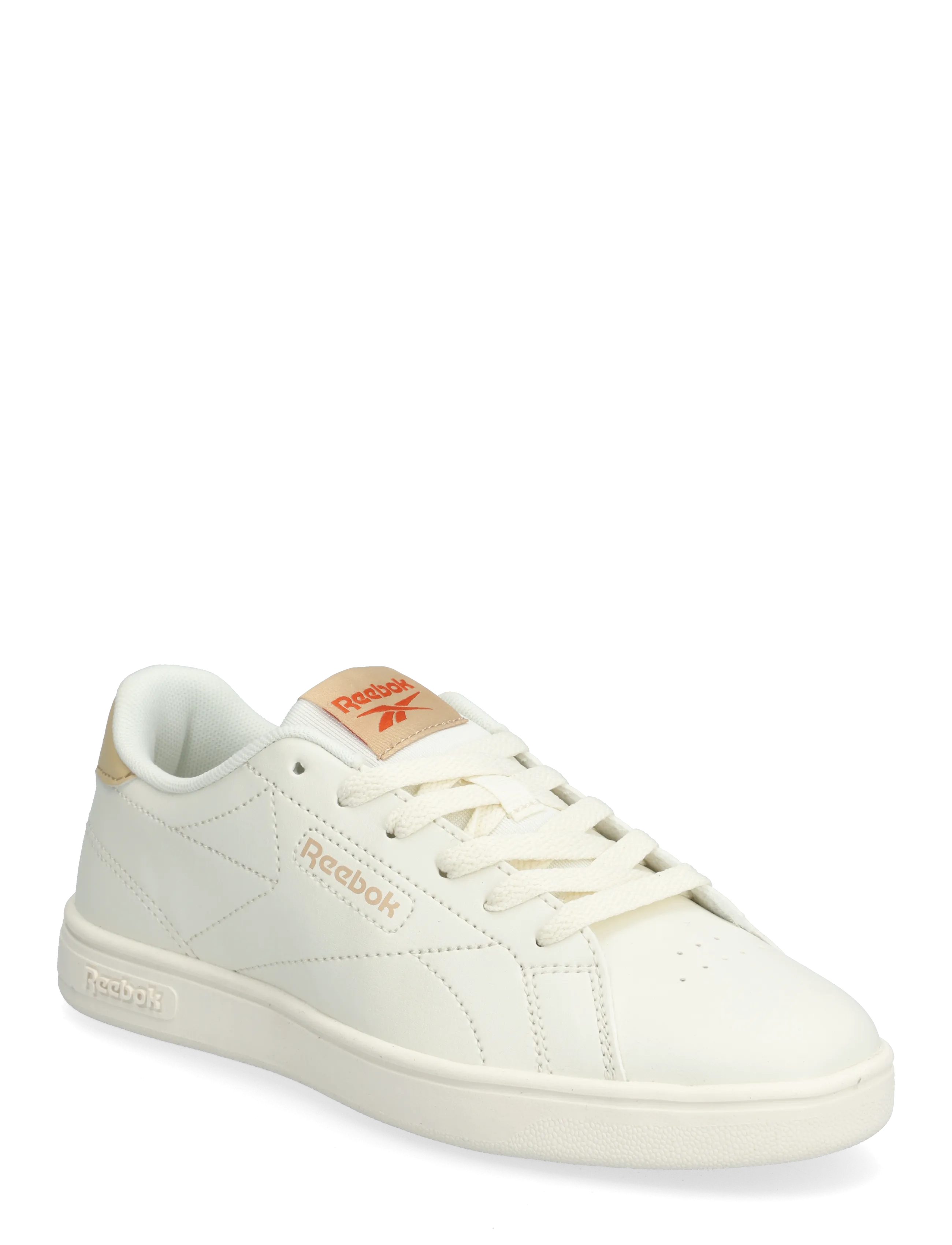 Reebok Classics REEBOK COURT CLEAN - Reebok Classics - CHALK/BEIGE/ORANGE / cream