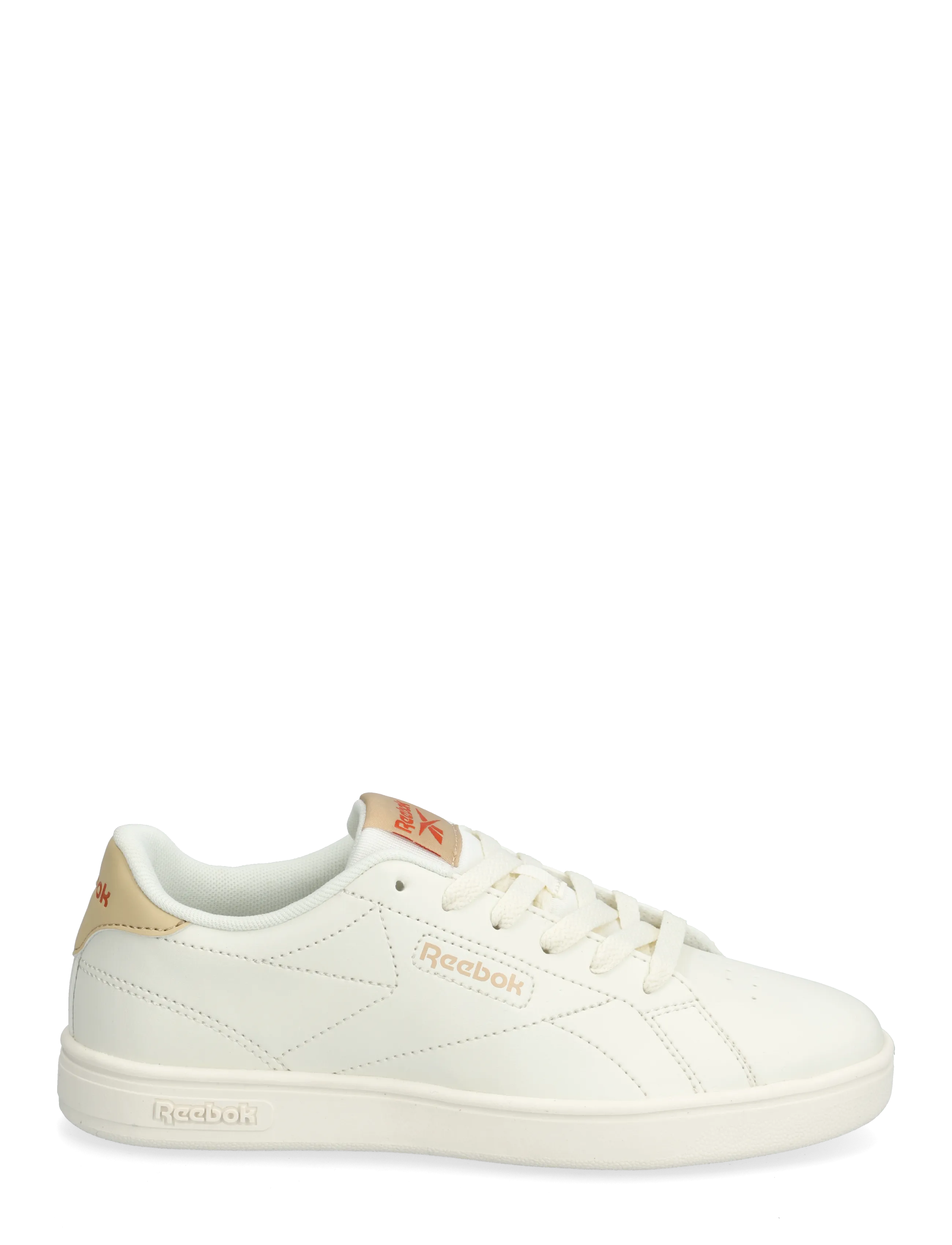 Reebok Classics - REEBOK COURT CLEAN - baskets basses - chalk/beige/orange - 1