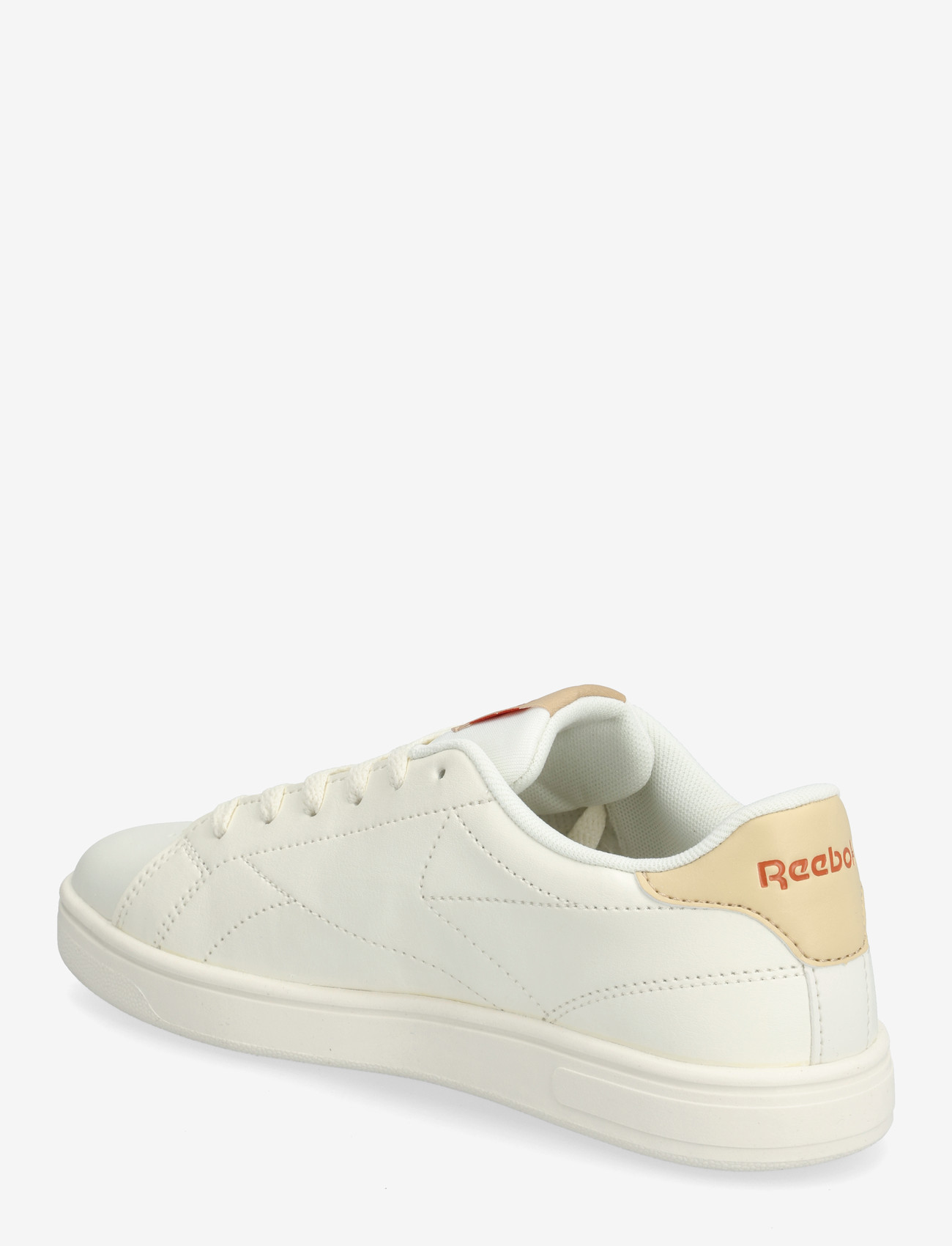 Reebok Classics - REEBOK COURT CLEAN - niedrige sneakers - chalk/beige/orange - 2