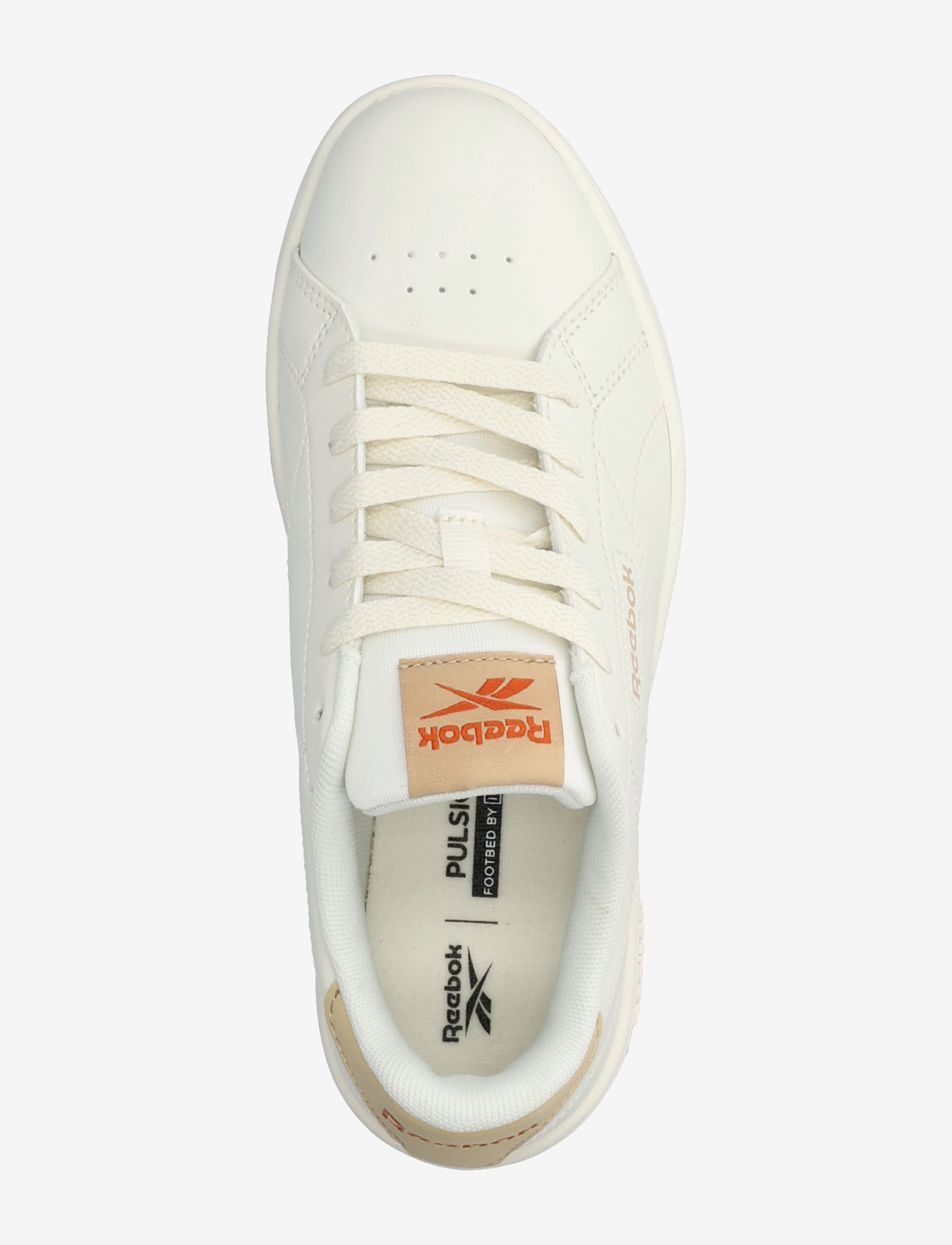 Reebok Classics - REEBOK COURT CLEAN - niedrige sneakers - chalk/beige/orange - 3