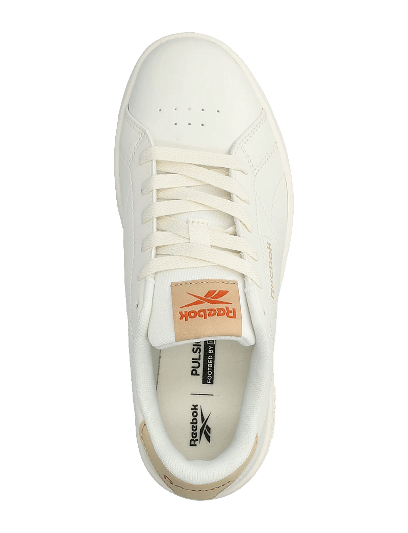 Reebok Classics - REEBOK COURT CLEAN - niedrige sneakers - chalk/beige/orange - 3
