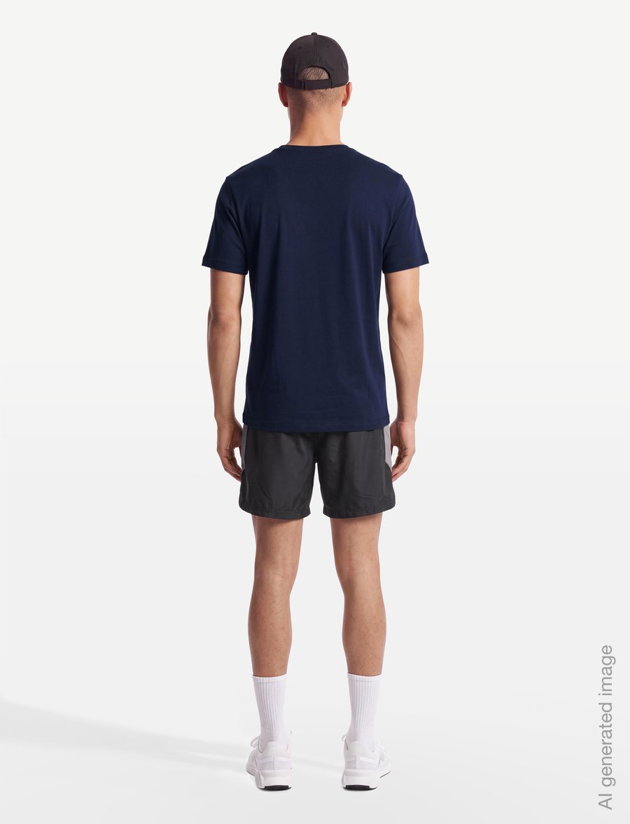 Reebok Performance - ATHLETE T-SHIRT - alussärgid ja t-särgid - vector navy - 4