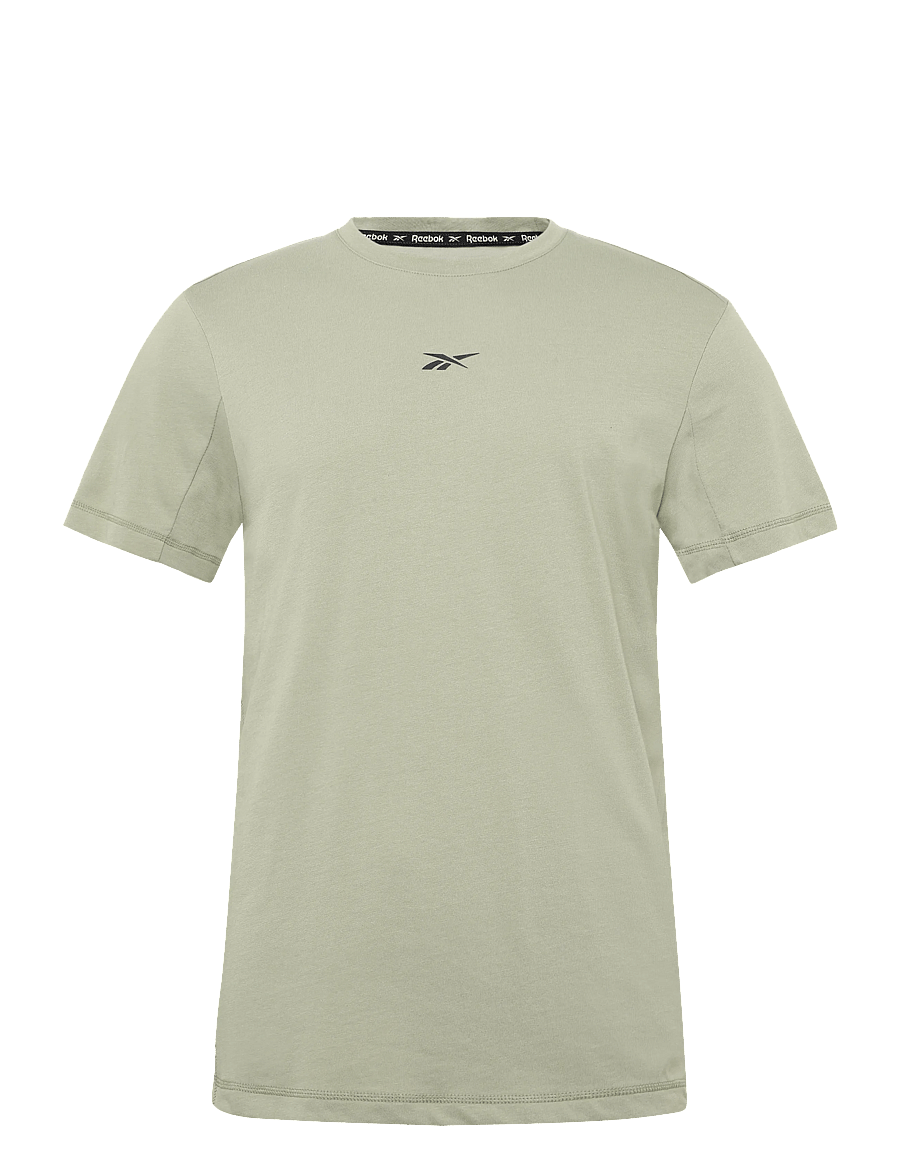 Reebok Performance - ATHLETE T-SHIRT - oberteile & t-shirts - hazy green - 0