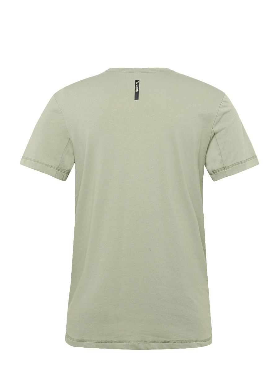 Reebok Performance - ATHLETE T-SHIRT - oberteile & t-shirts - hazy green - 1