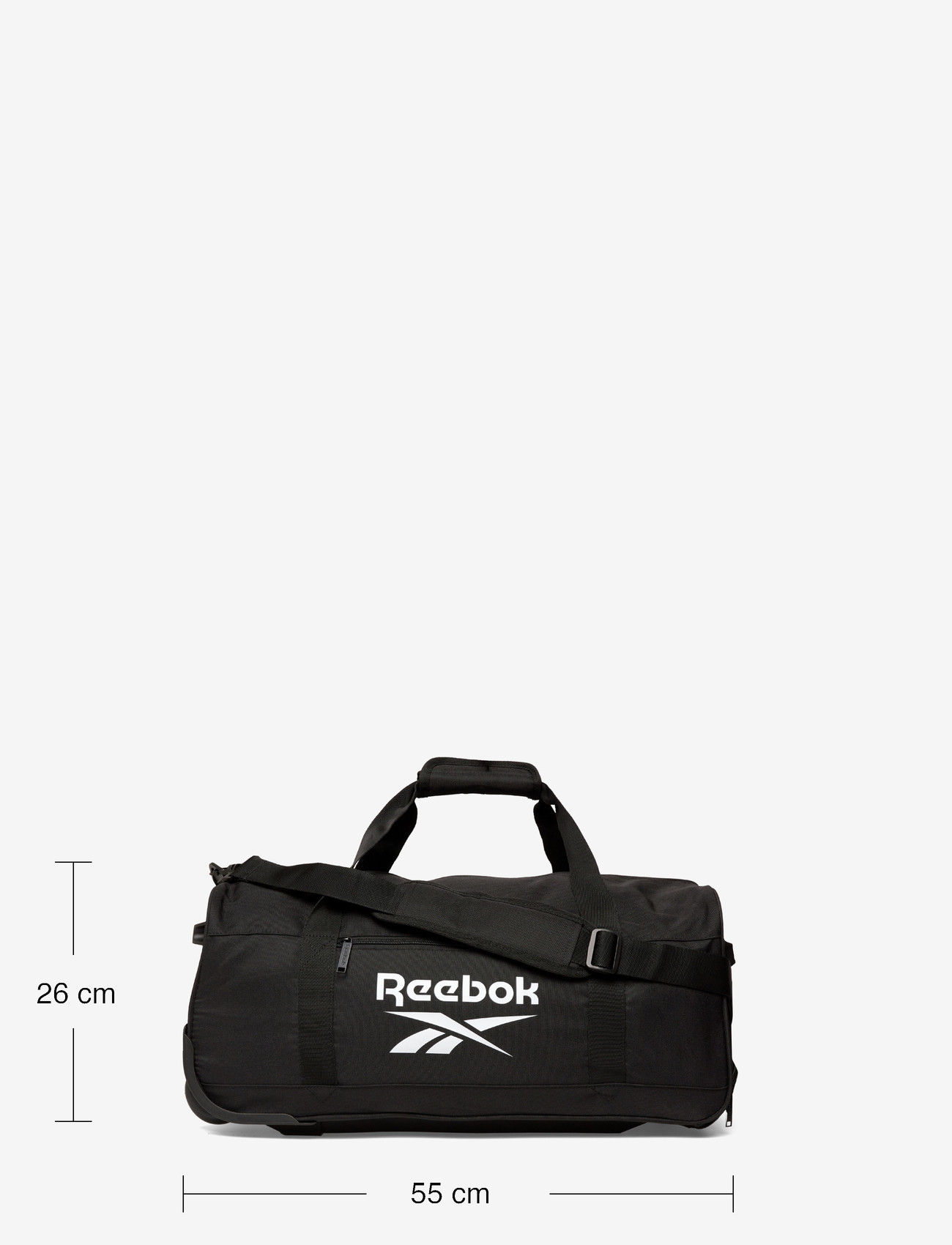Reebok Performance - SPORTS BAG WHEEL 55CM - travel bags - black - 4
