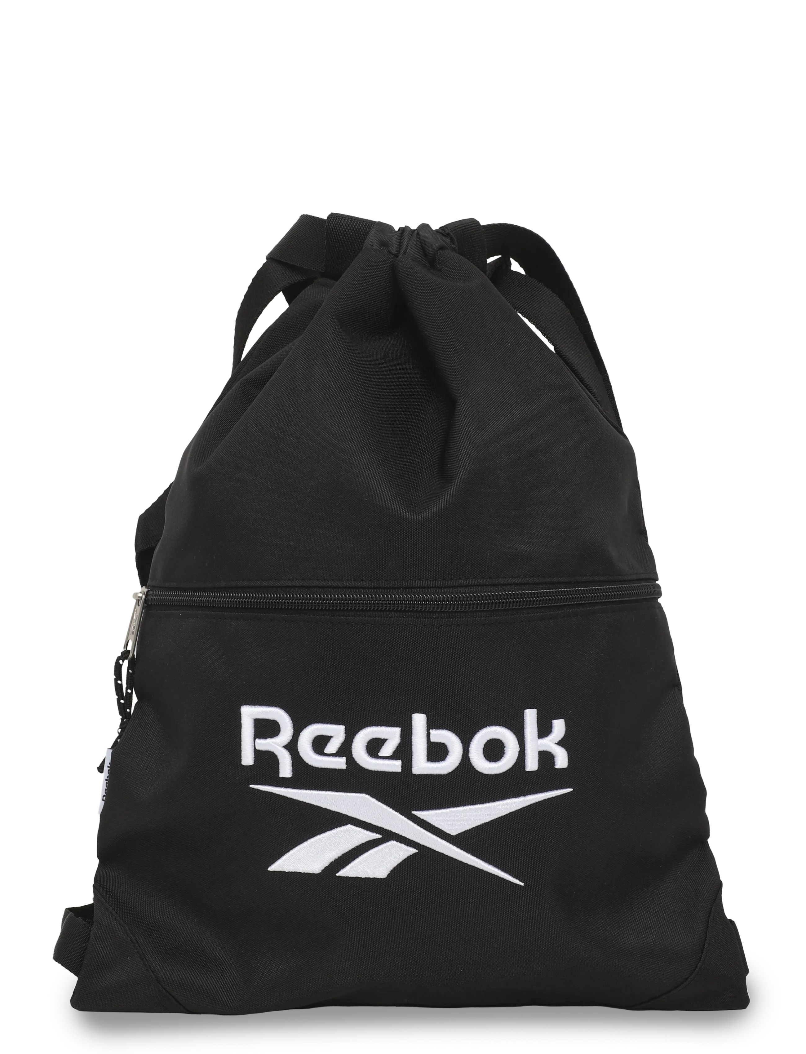 Reebok Performance GYM BAG WITH ZIPPER BOSTON - Gym bags - BLACK / black