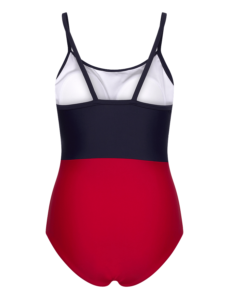 Reebok Performance - Womens Reebok Swimsuit PEYTON - sport-bademode - navy/red/white - 1