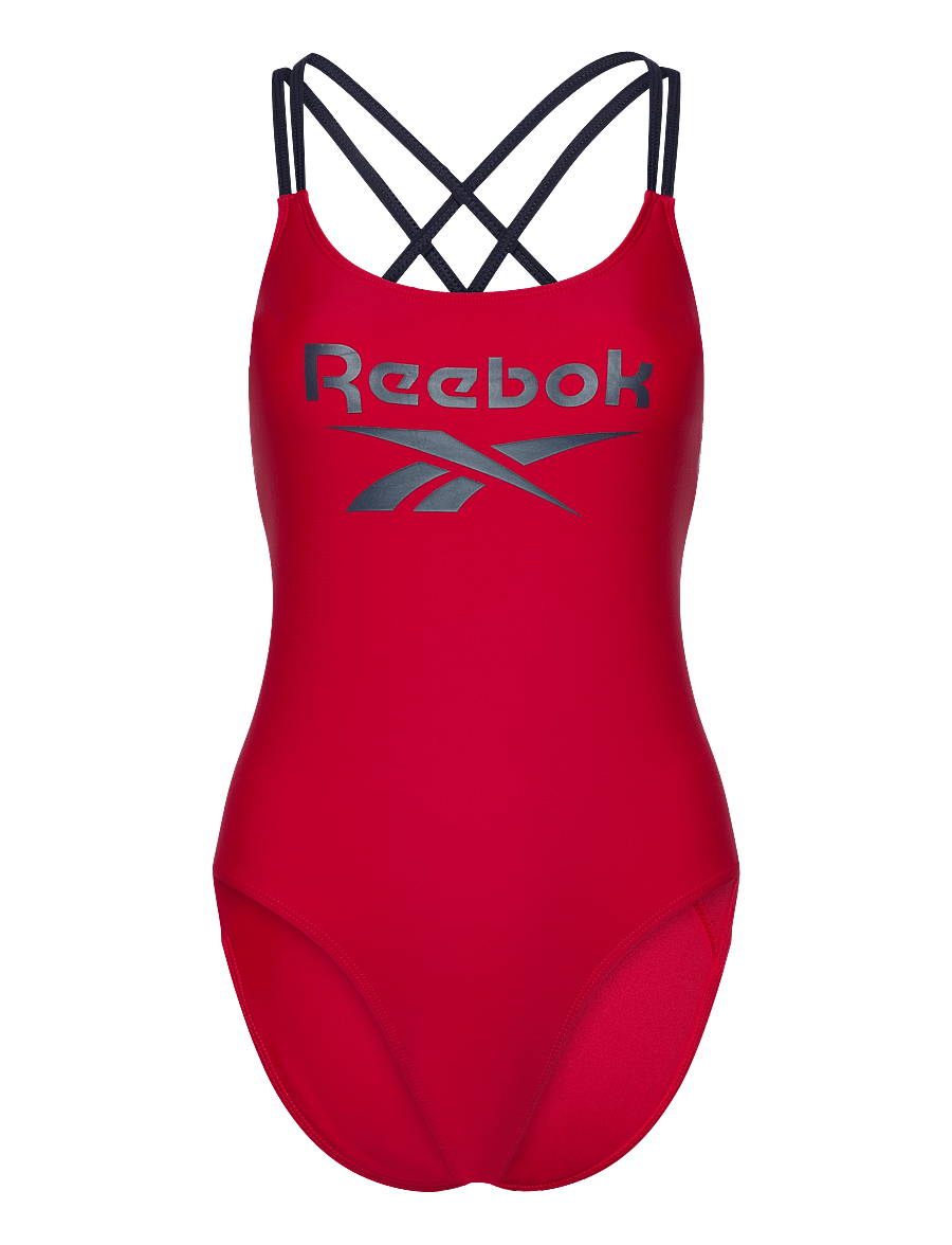 Reebok Performance - Womens RBK Swimsuit ADALIA - maudymosi drabužiai - red - 0