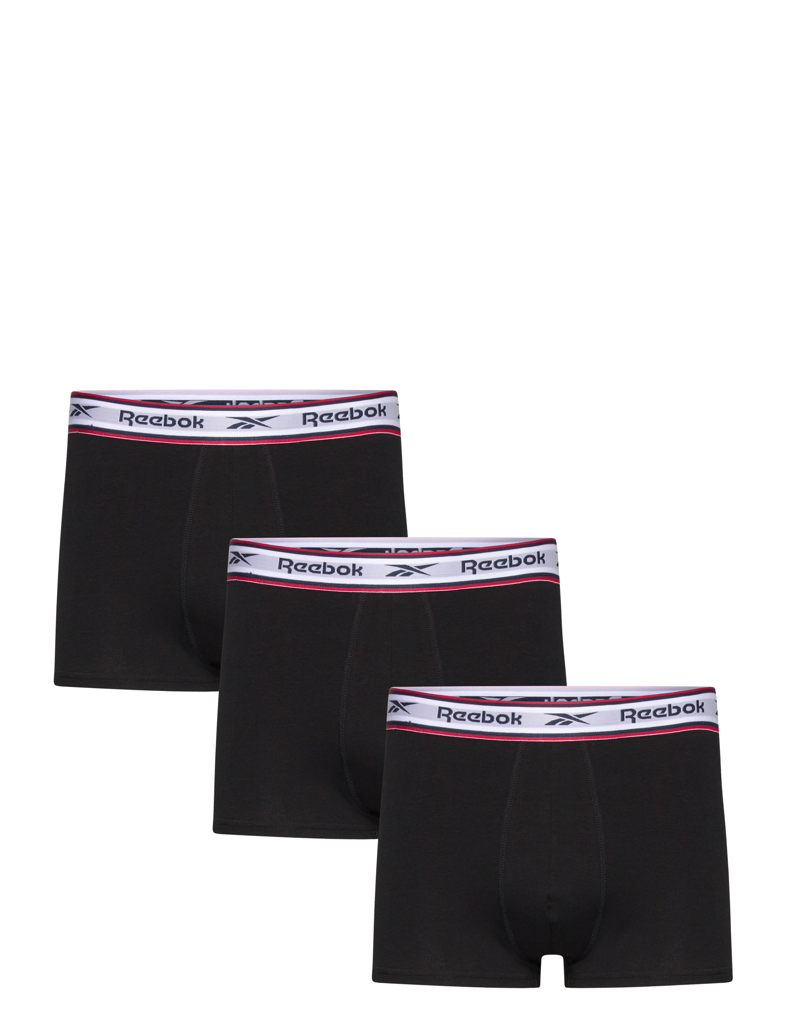 Reebok Performance Mens Reebok Trunk Barlow 3Pk, S, Black, Undertøj > Boksere, Herre