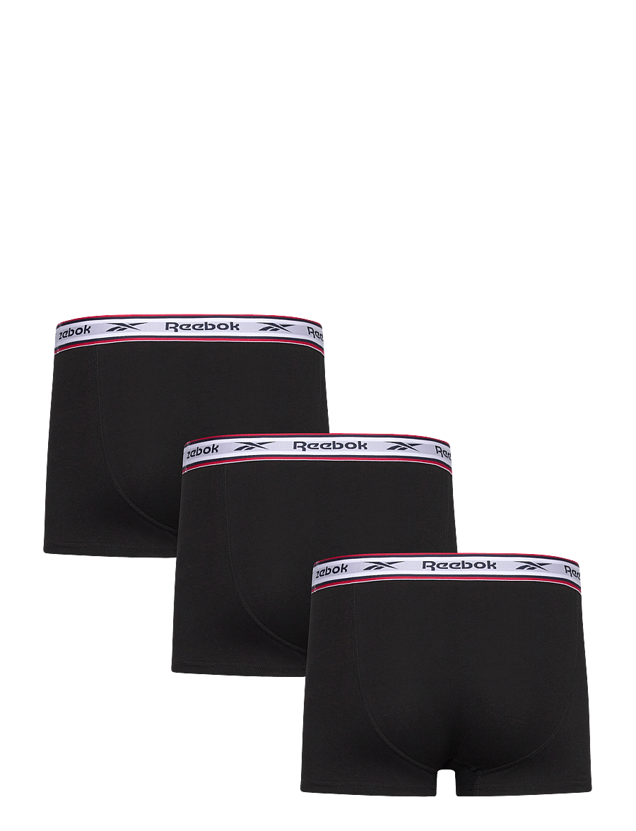 Reebok Performance - Mens Reebok Trunk BARLOW 3pk - boxers - black - 3