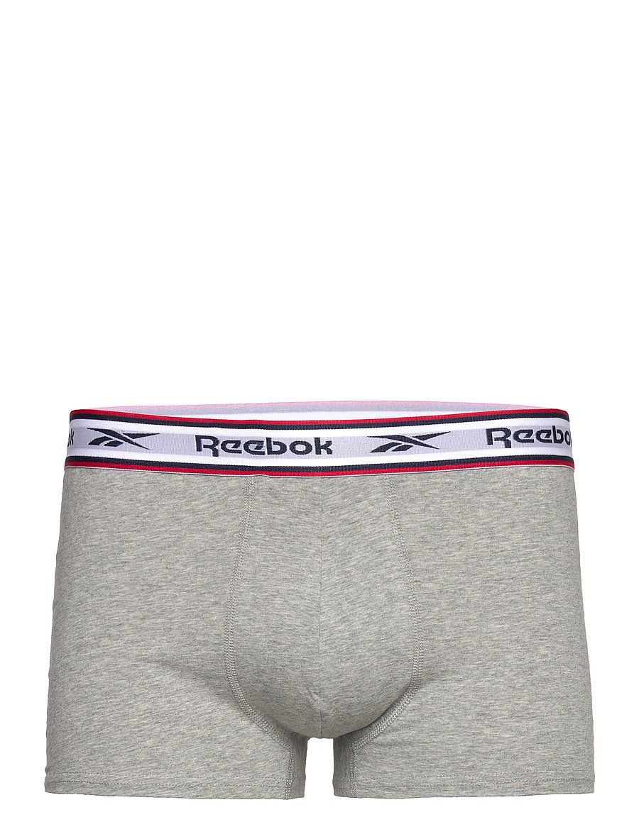 Reebok Performance - Mens Reebok Trunk BARLOW 3pk - boxers - black/grey marl/wht - 2