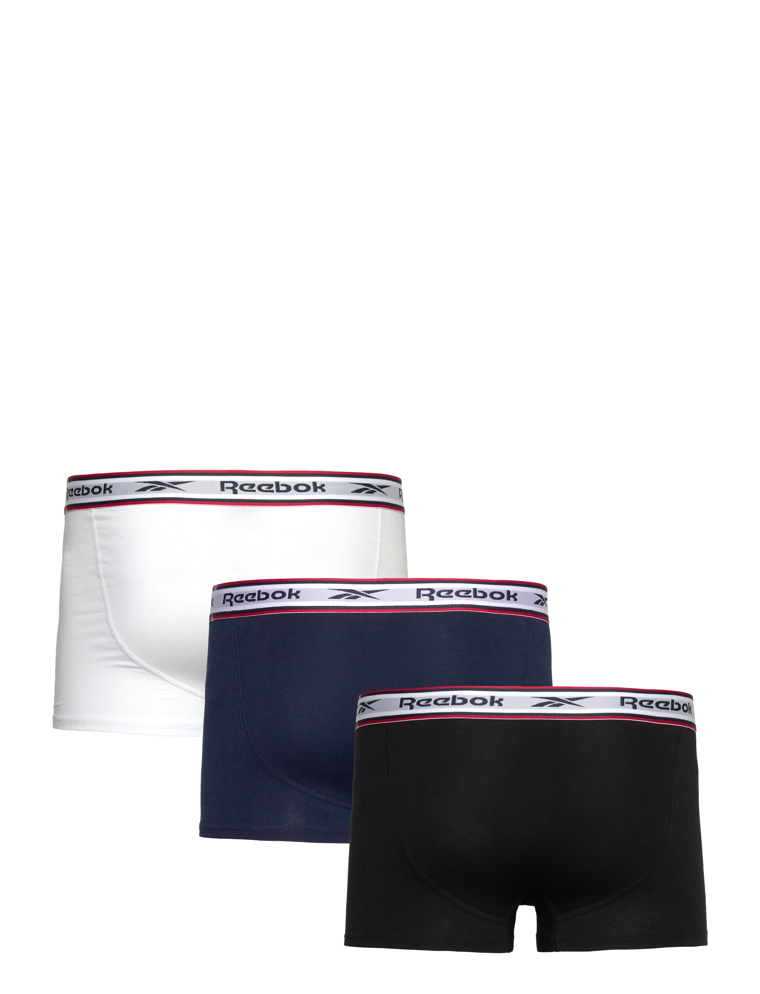 Reebok Performance - Mens Reebok Trunk BARLOW 3pk - boxers - black/wht/navy - 1