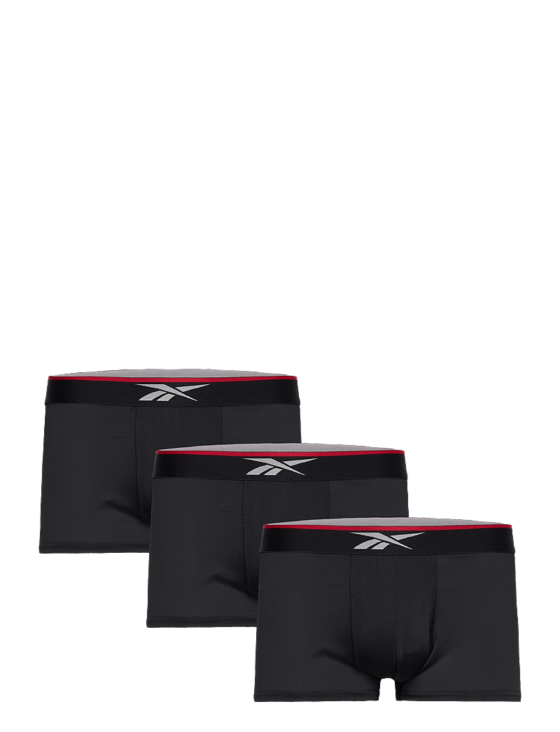 Reebok Performance - Mens RBK Sports Trunks Short GLYNN - trunks - black - 0