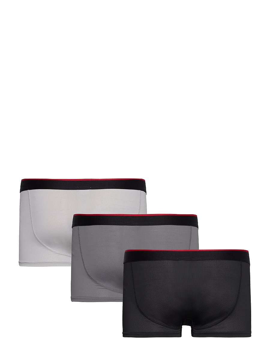 Reebok Performance - Mens RBK Sports Trunks Short GLYNN - boxers - blk/grymarl/charmarl - 1