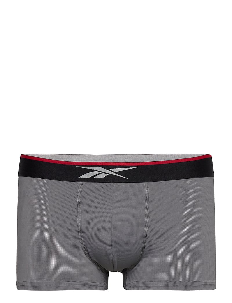 Reebok Performance - Mens RBK Sports Trunks Short GLYNN - boxerkalsonger - blk/grymarl/charmarl - 2