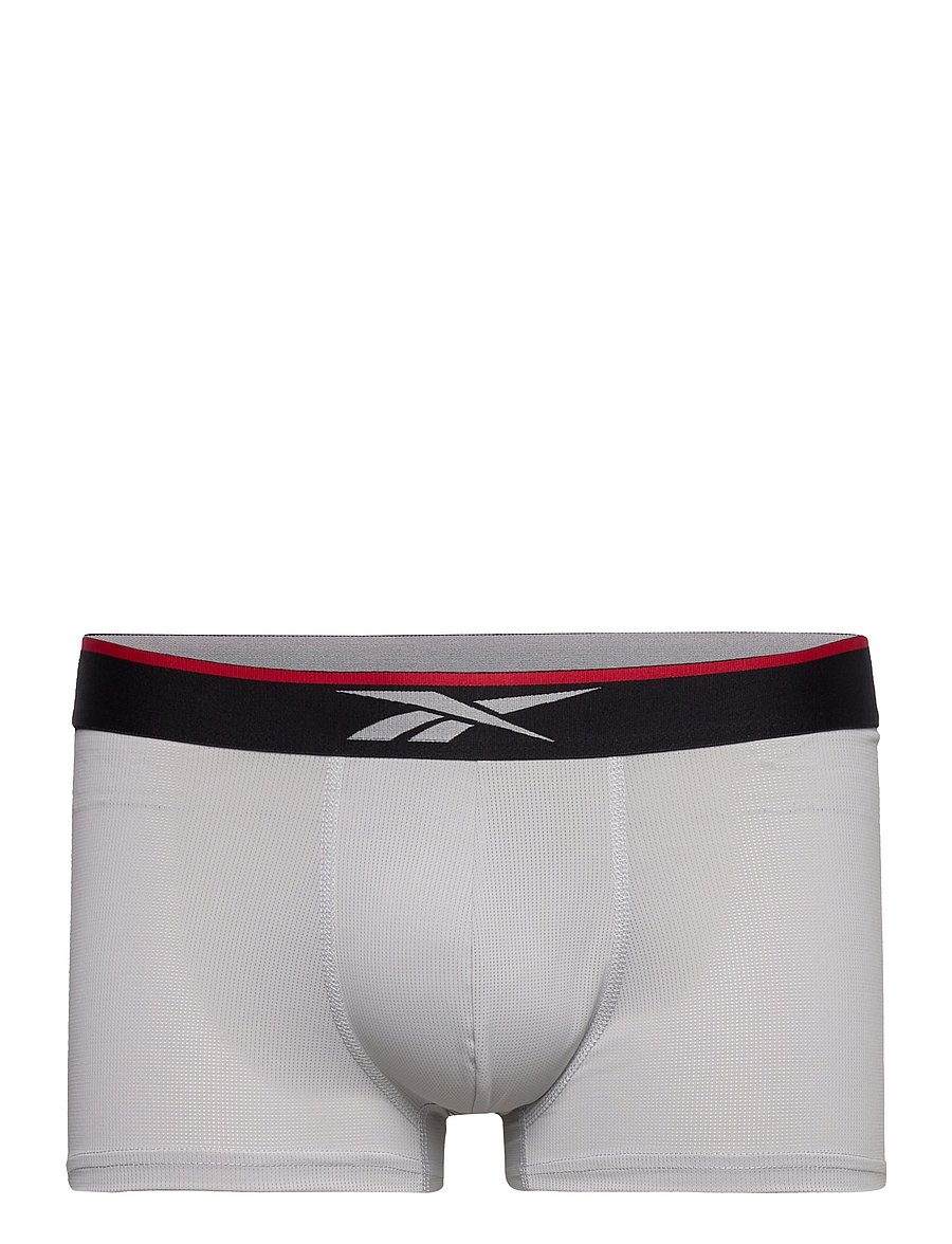 Reebok Performance - Mens RBK Sports Trunks Short GLYNN - boxershortser - blk/grymarl/charmarl - 4