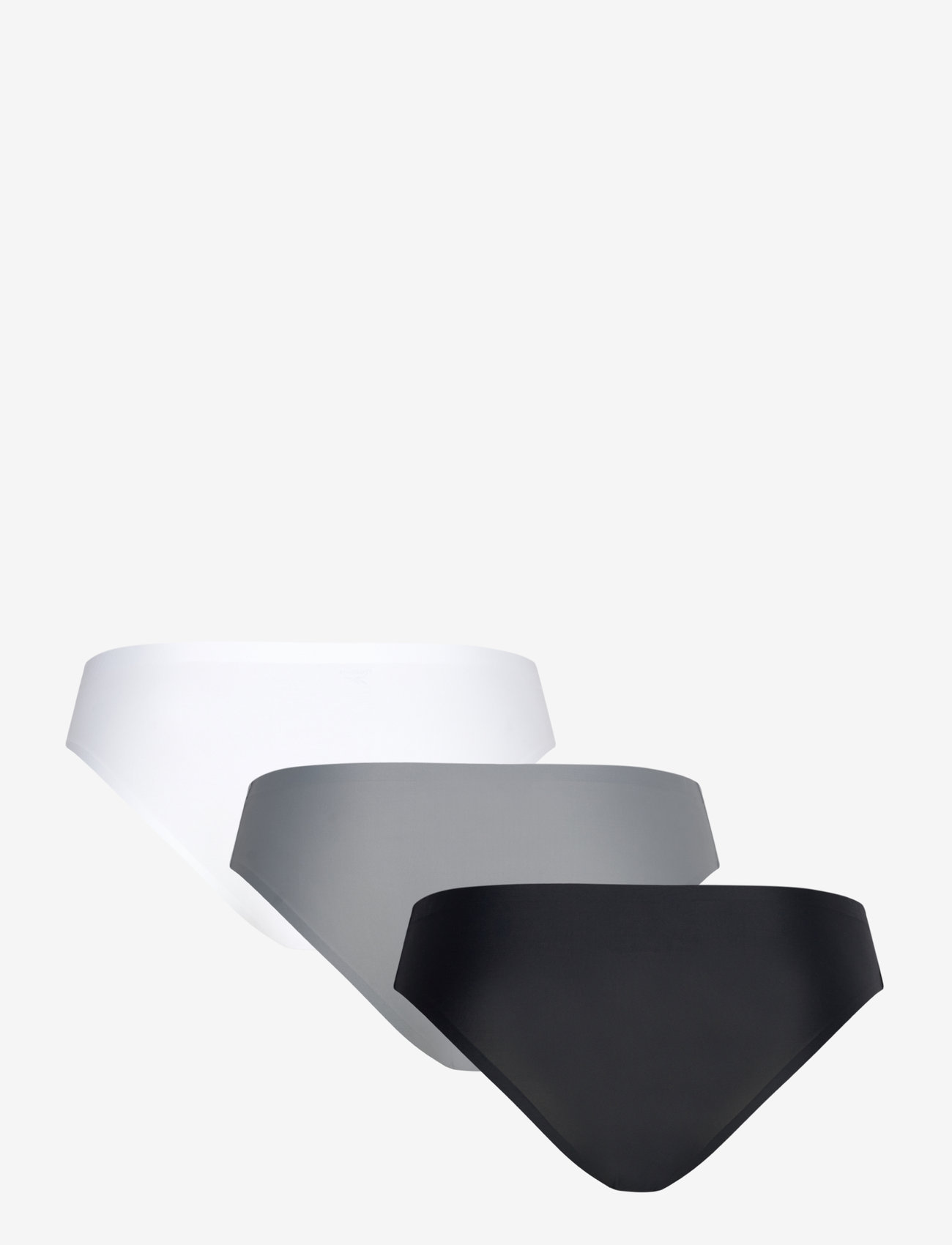 Reebok Performance - Womens Reebok Bonded Brief SUKI 3pk - undertøj - black/wht/cold grey - 1