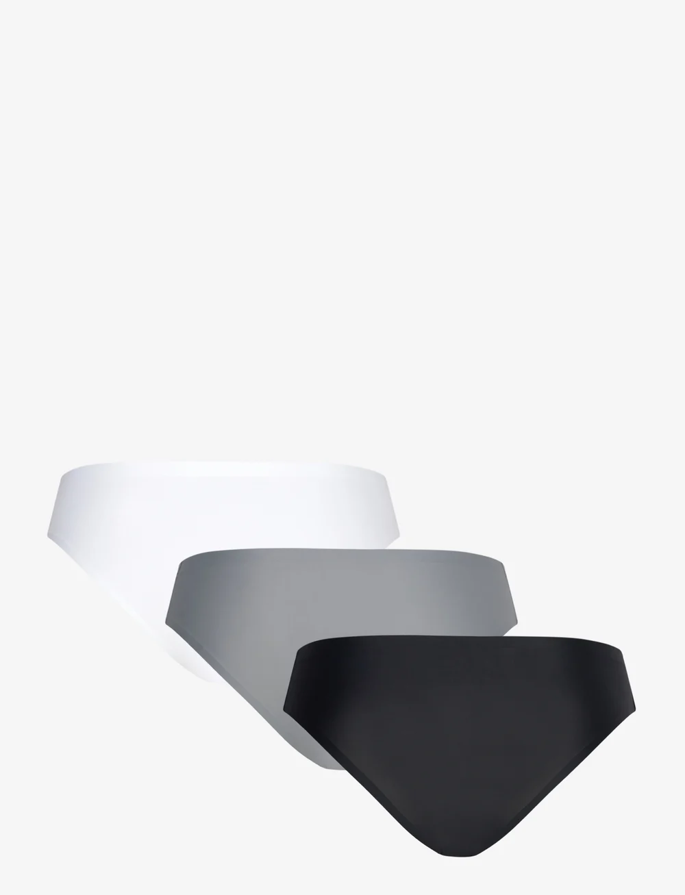 Reebok Performance - Womens Reebok Bonded Brief SUKI 3pk - undertøj - black/wht/cold grey - 1