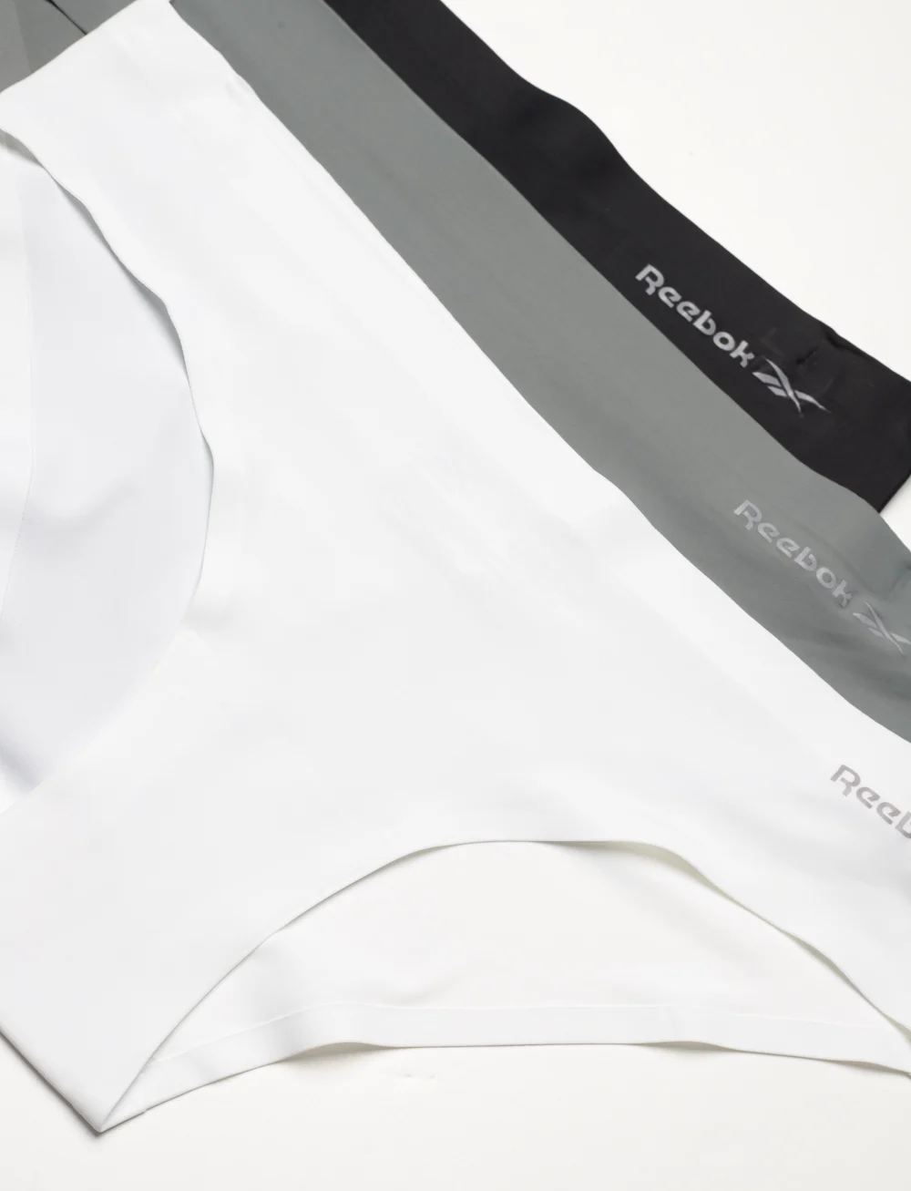 Reebok Performance - Womens Reebok Bonded Brief SUKI 3pk - undertøj - black/wht/cold grey - 2