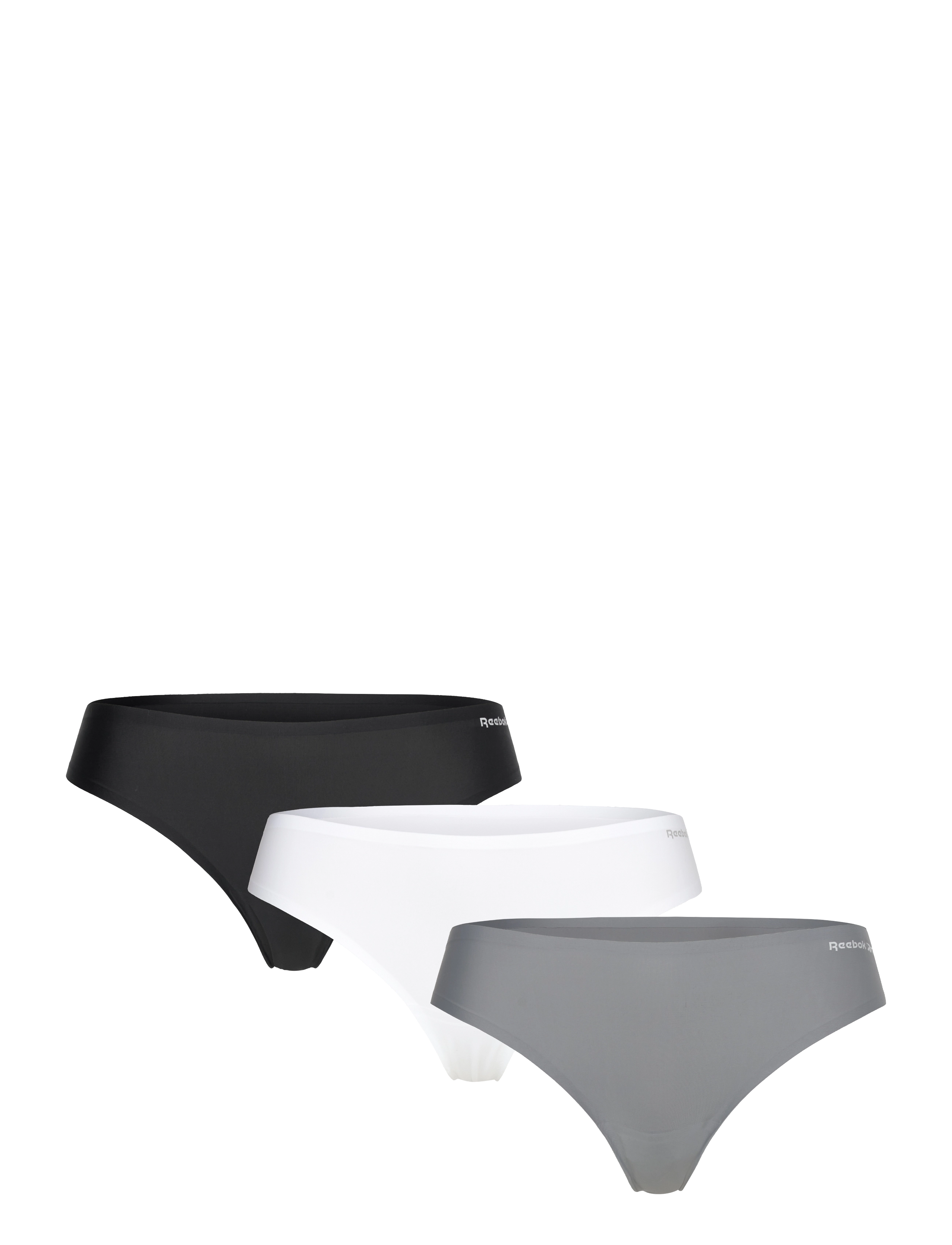 Reebok Performance Womens Reebok Bonded Thong Rae 3Pk, Kvinder, Sømløs G-streng, Multi/mønstret, Str: XS