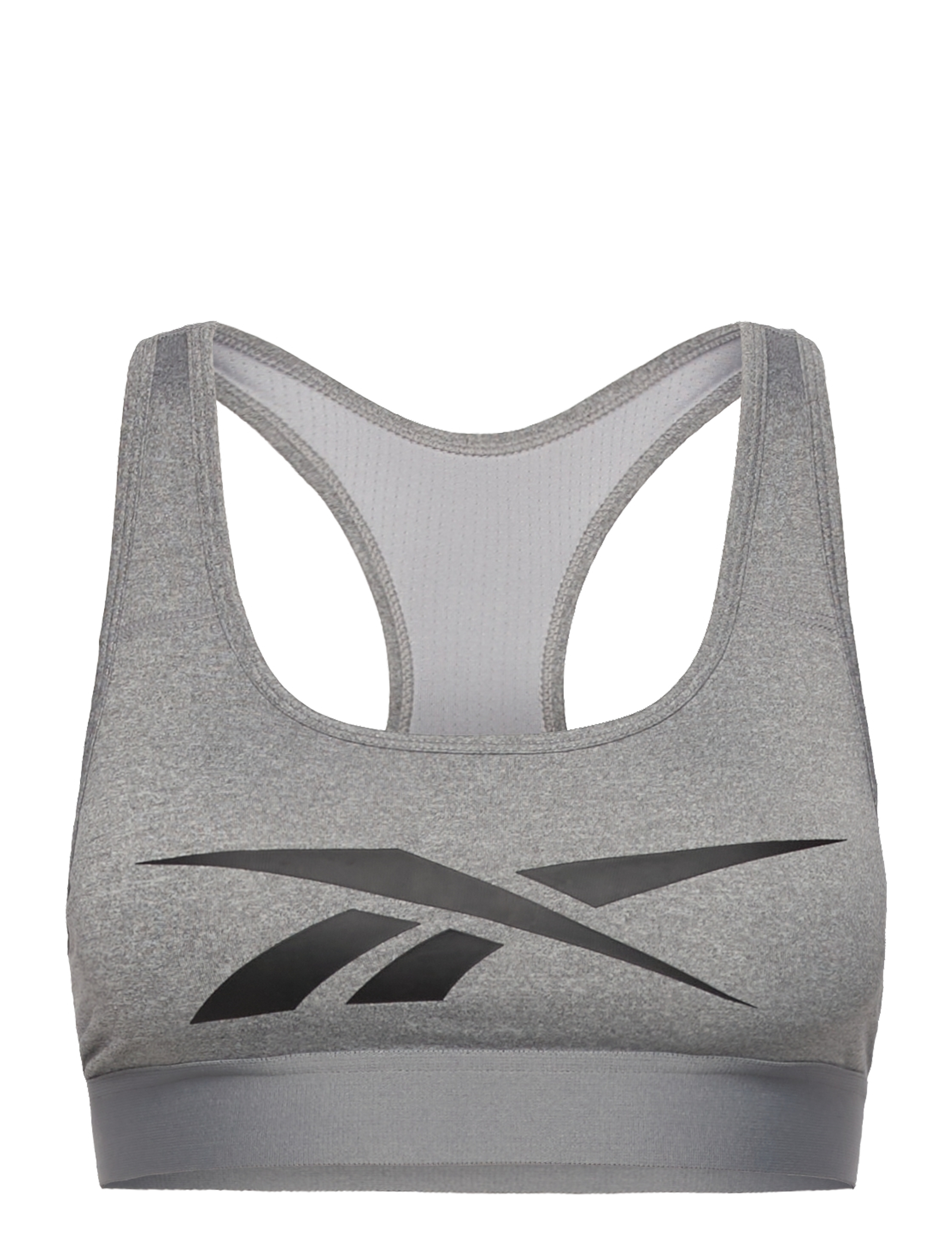Reebok Performance Womens Rbk Bra Top Racer Back Teres, Kvinder, Racerback Sports BH, Grå, Str: XS