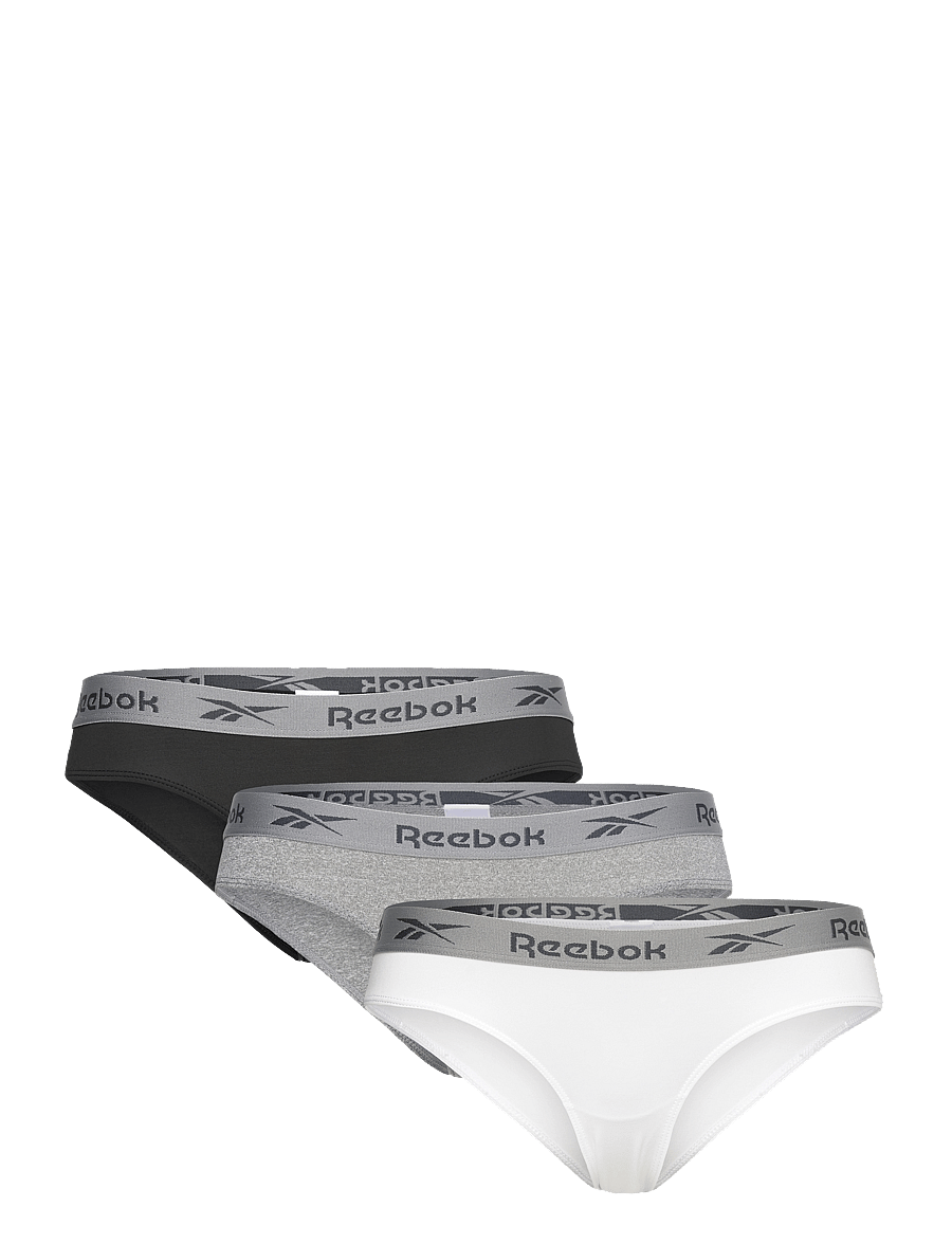Reebok Performance - Womens RBK Briefs ENRICA 3pk - aluspesu ja sokid - black/wht/grey marl - 0