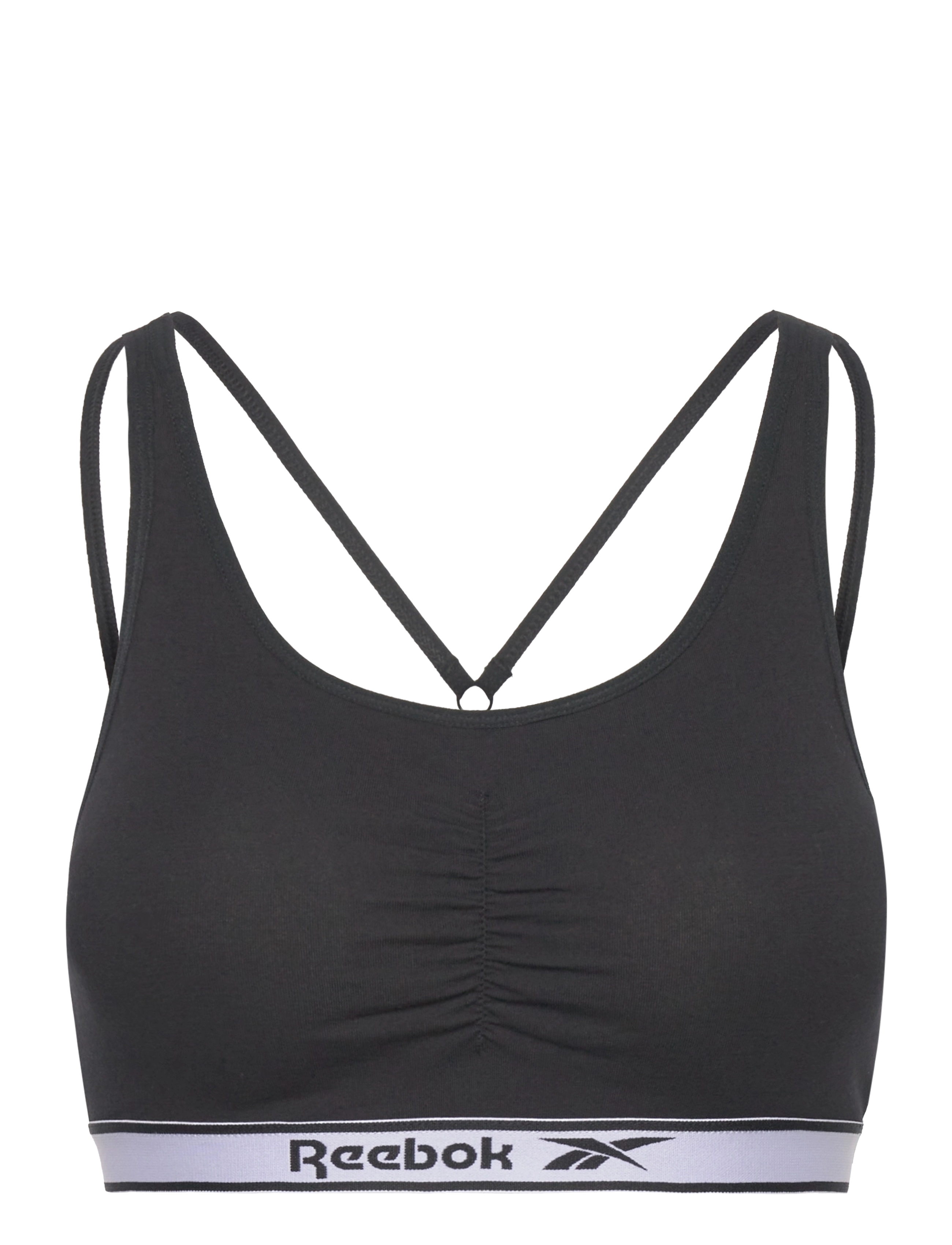 Reebok Performance Womens Rbk Bra Top Jackie, Kvinder, Sports BH, Sort, Str: XS