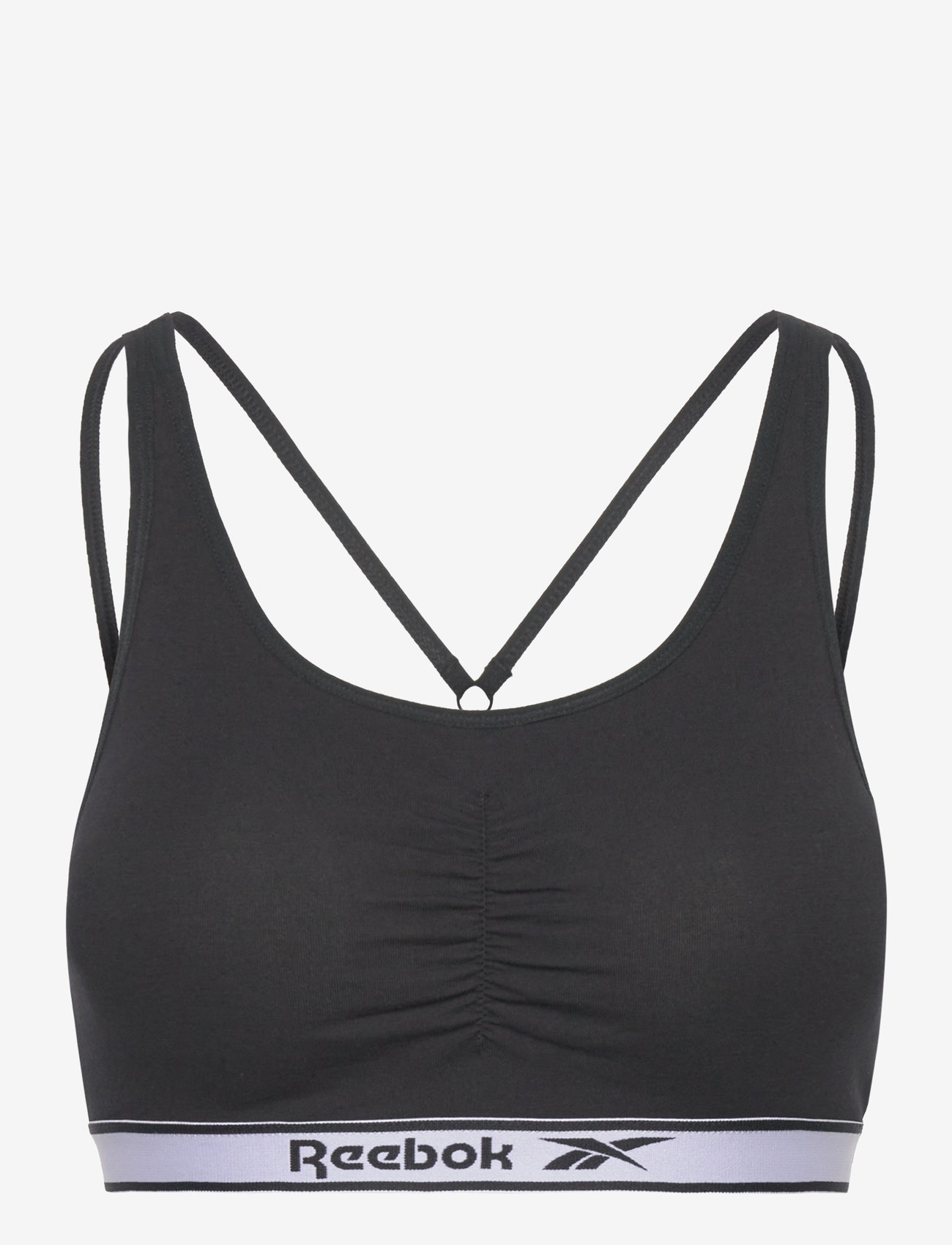 Reebok Performance - Womens RBK Bra Top JACKIE - Õlapaeltega pluusid - black - 0
