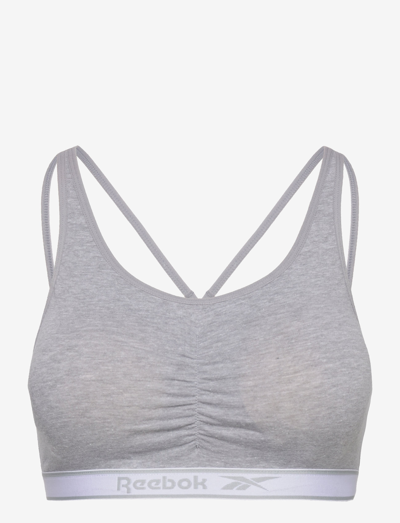 Reebok Performance - Womens RBK Bra Top JACKIE - tanktops - grey marl - 0