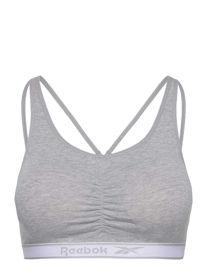 Reebok Performance - Womens RBK Bra Top JACKIE - tanktops - grey marl - 0