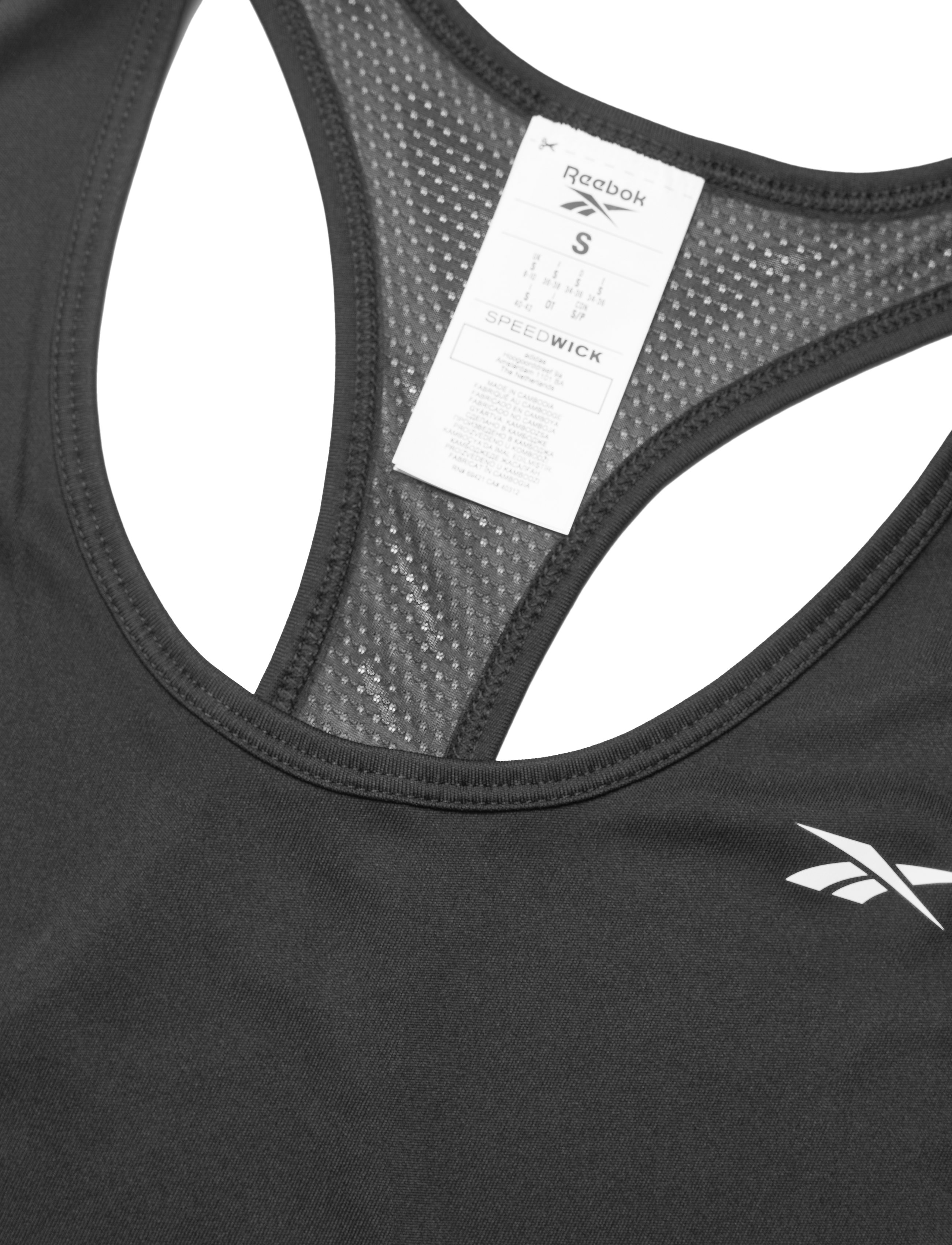 Reebok Performance - US PERFORM MESH TANK - black - 4