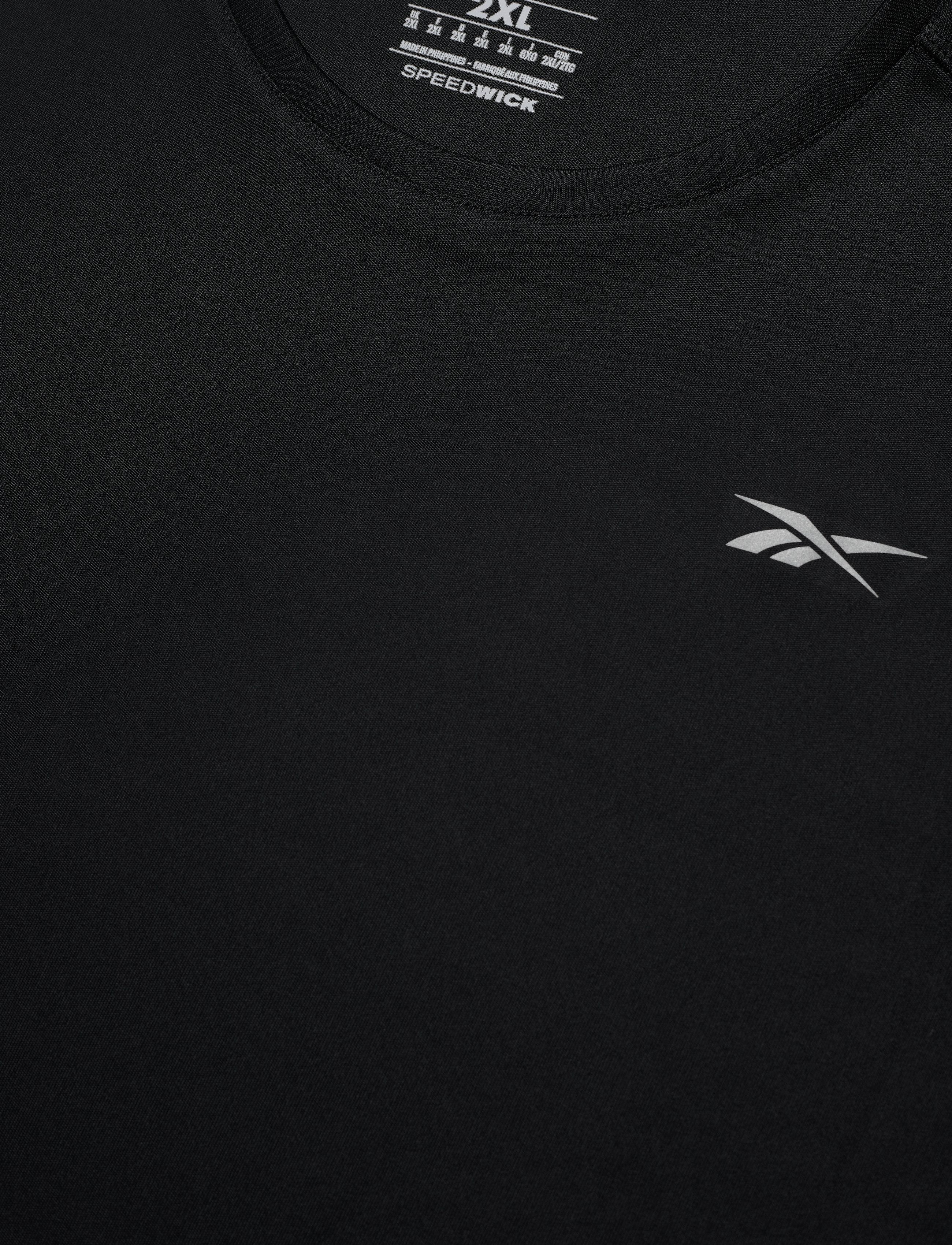 Reebok Performance - RE BASIC SS TEE - black - 4