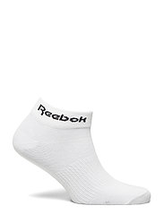 Reebok Performance - Active Core Ankle Socks 3 Pairs - mgreyh/white/black - 3