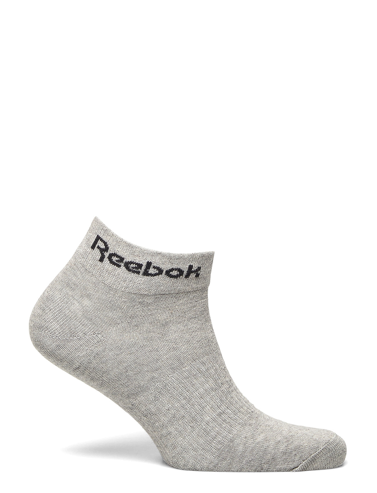 Reebok Performance - Active Core Ankle Socks 3 Pairs - mgreyh/white/black - 1