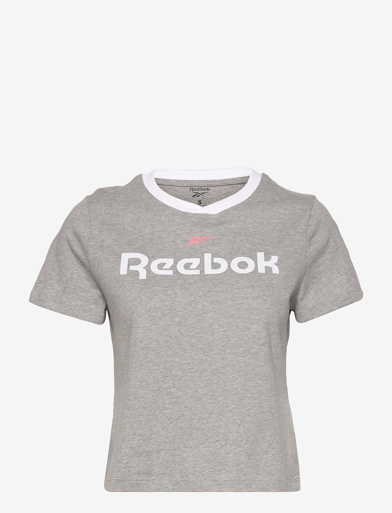 Reebok Performance - TE Linear Logo Tee - mgreyh - 1