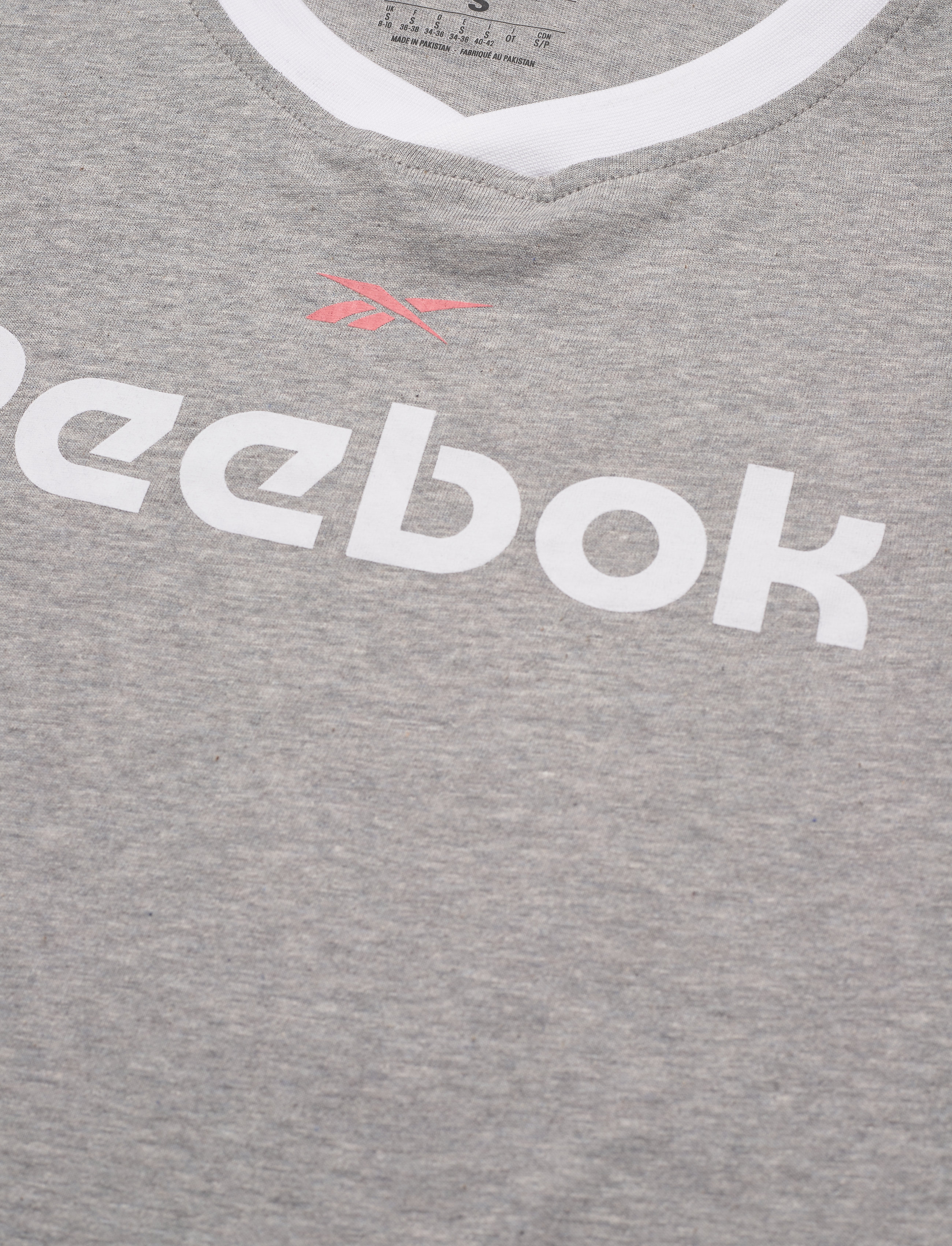 Reebok Performance - TE Linear Logo Tee - mgreyh - 4