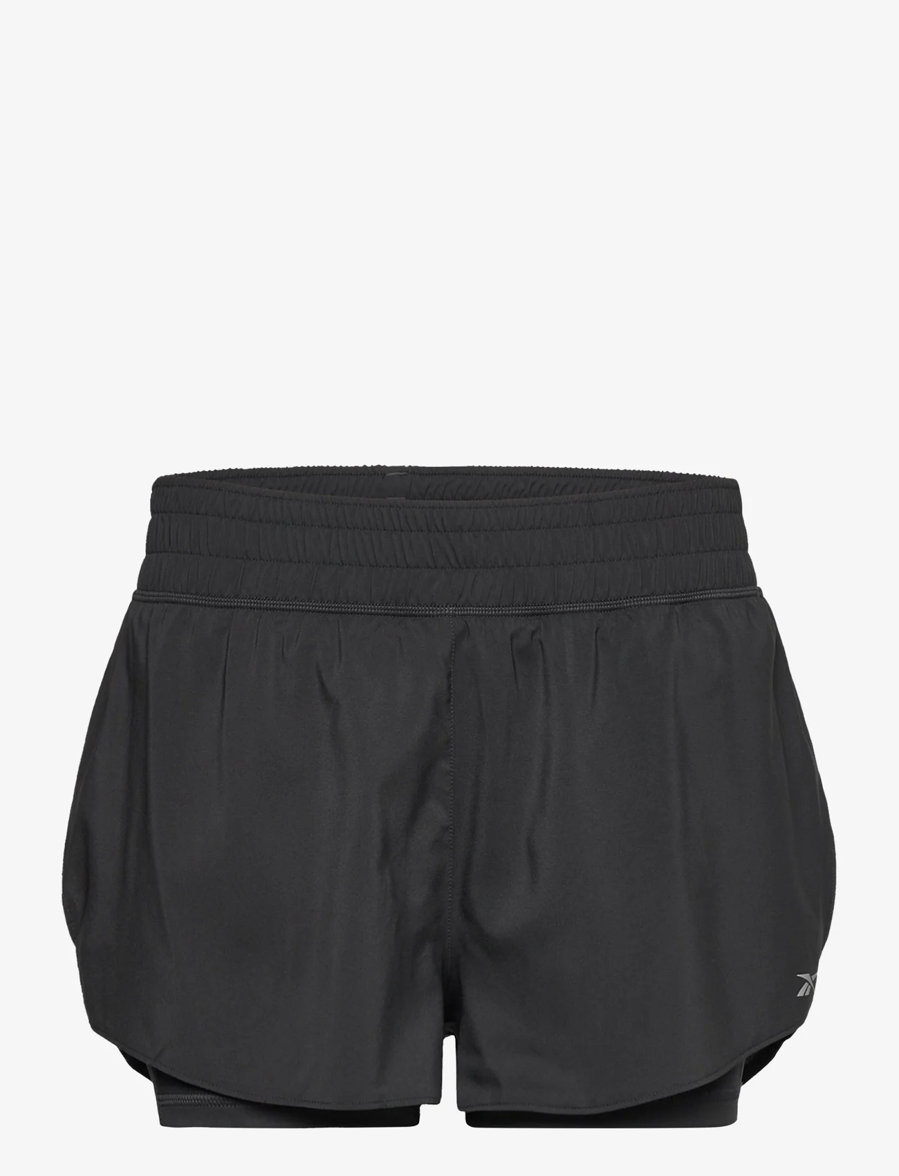 Reebok Performance - WOR Run 2 in 1 Short - sportiniai šortai - black - 0